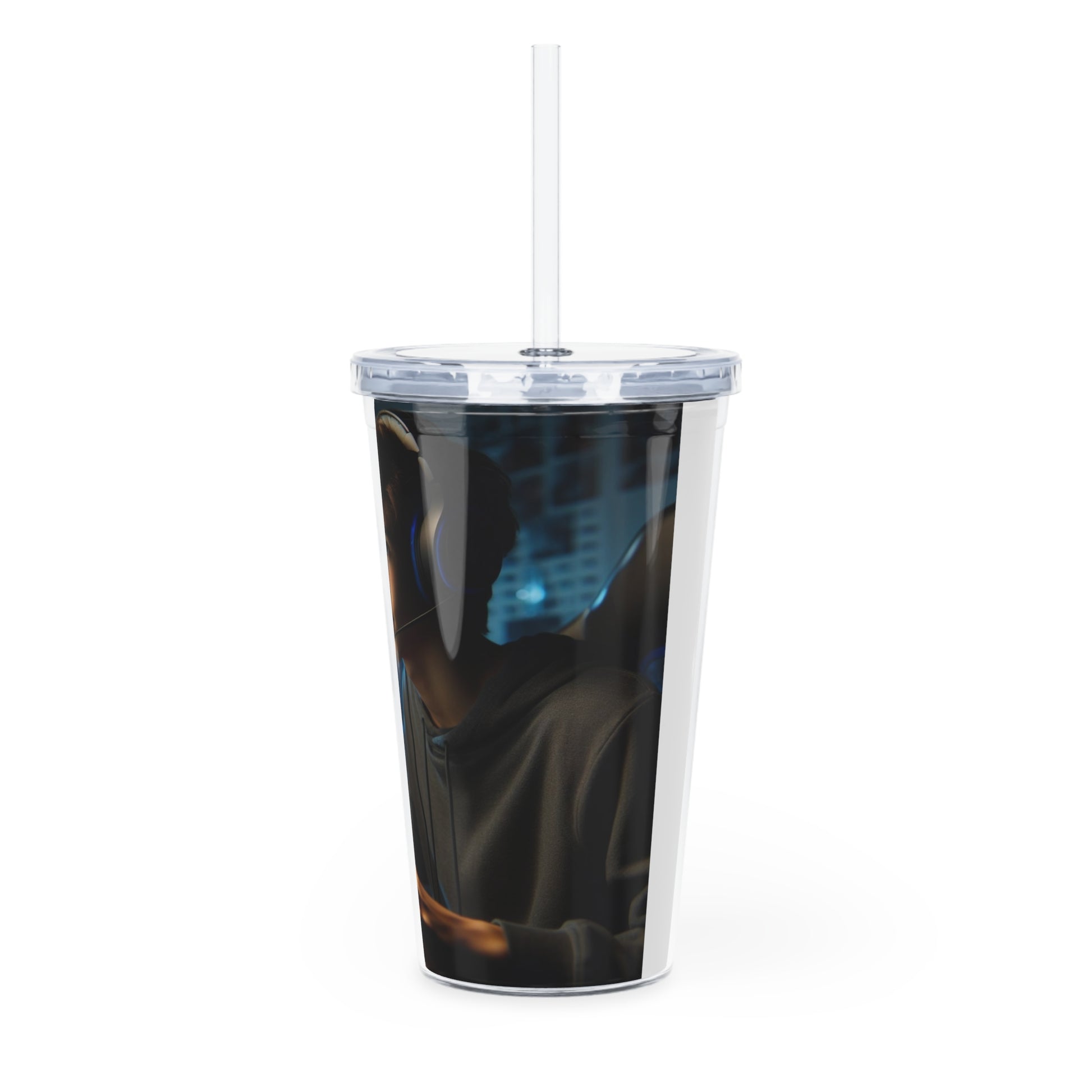 Game Time Tumbler with Straw Mug Printify