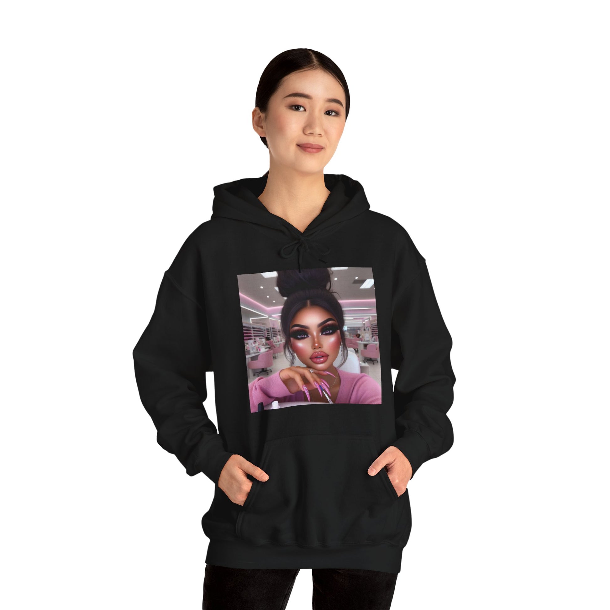 Nail Day Hoodie Hoodie Printify