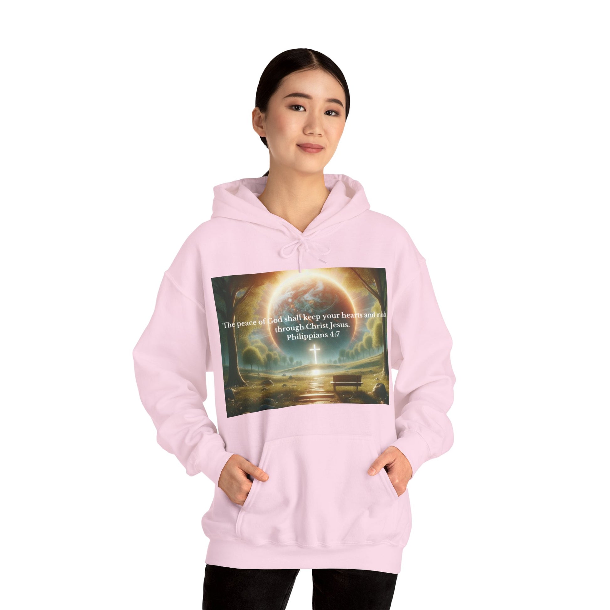 Philippians 4:7 Hoodie Hoodie Printify