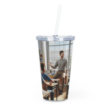 Class in Session Tumbler with Straw Mug Printify 20oz Transparent