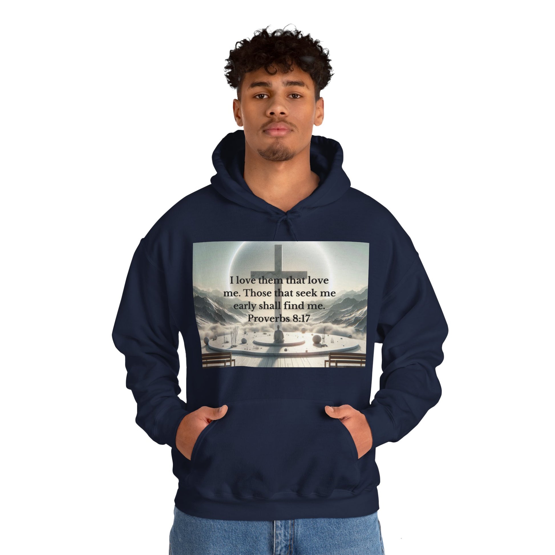 Proverbs 8:17 Hoodie Hoodie Printify