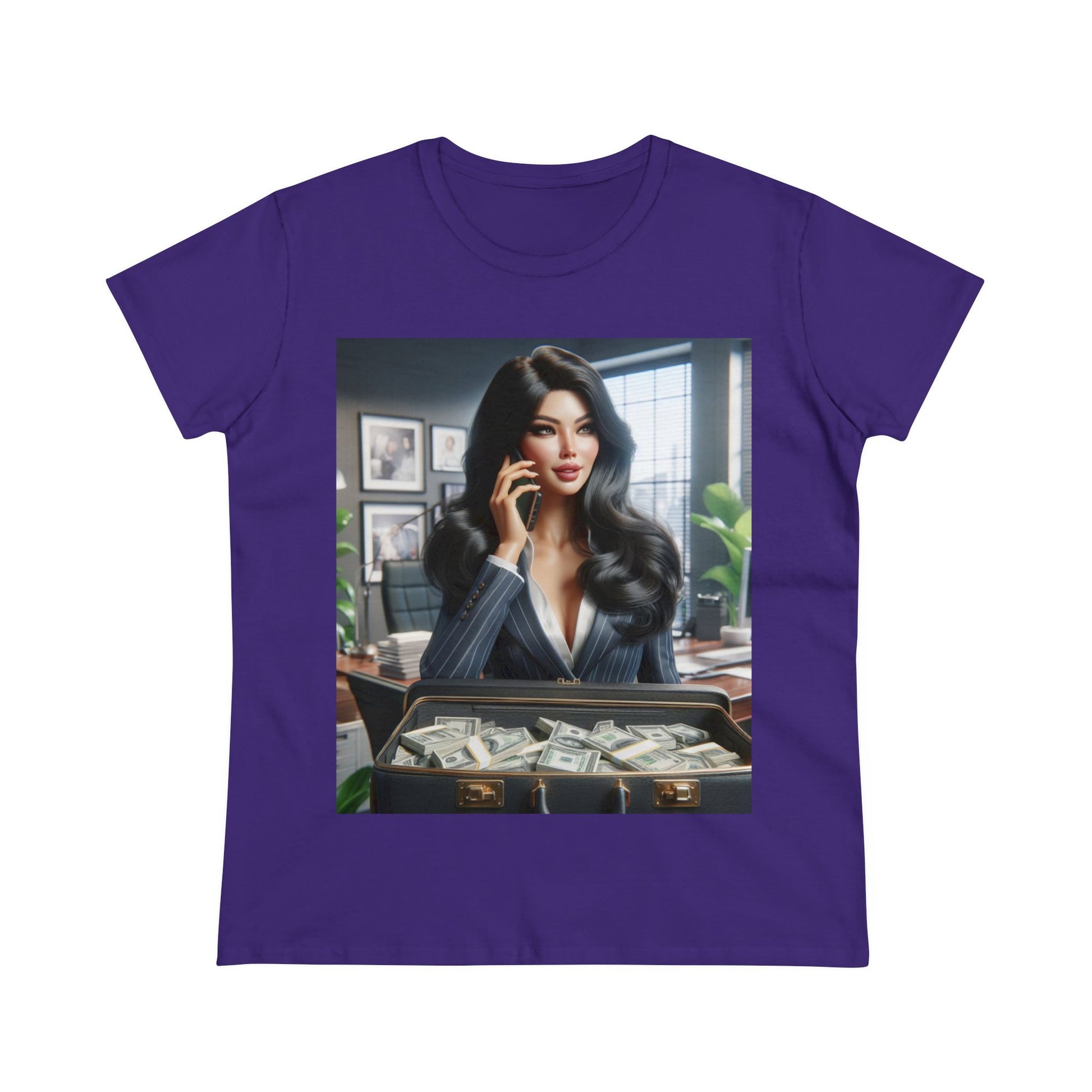 Business Deal T-Shirt T-Shirt Printify Purple S