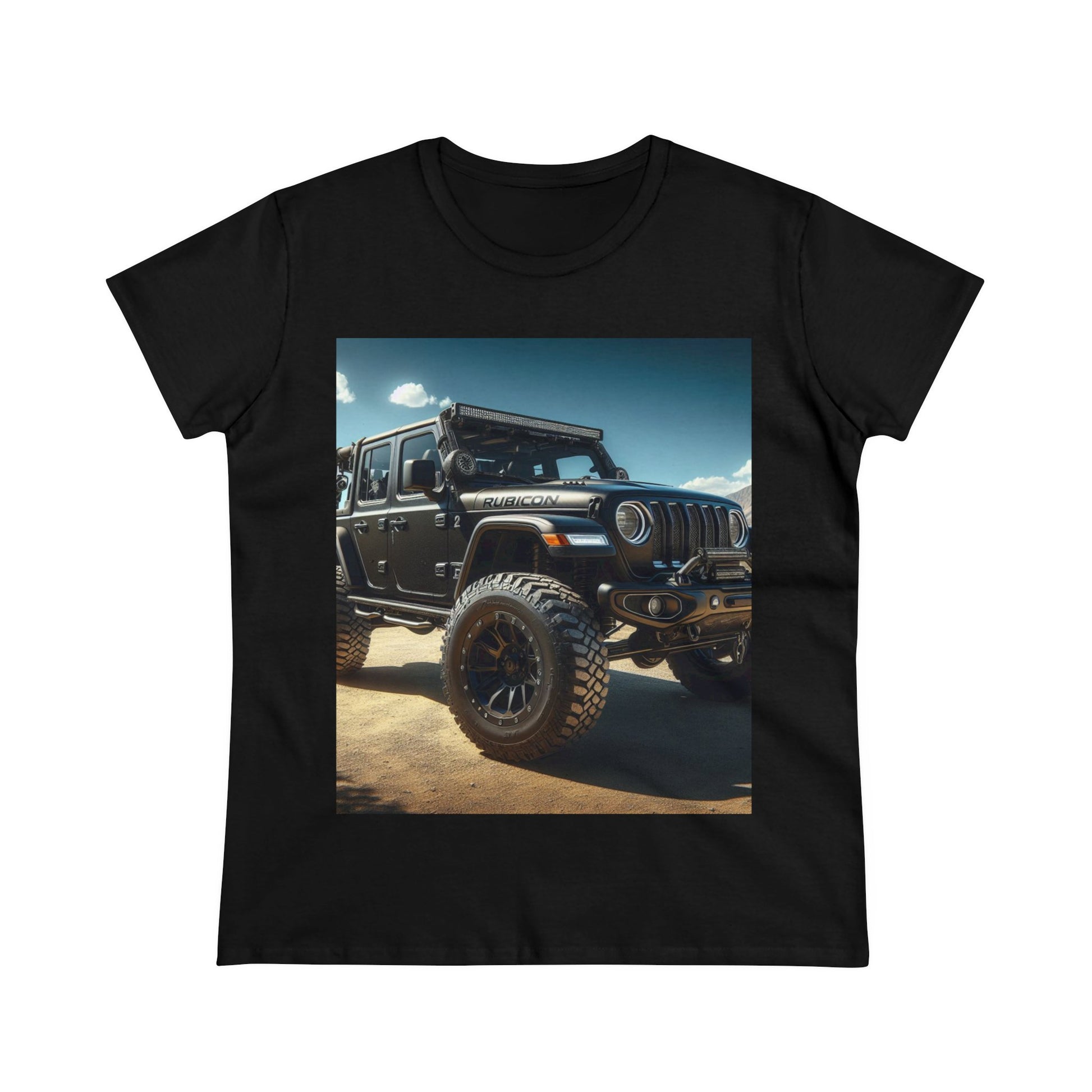 Black Rubicon T-Shirt T-Shirt Printify Black S