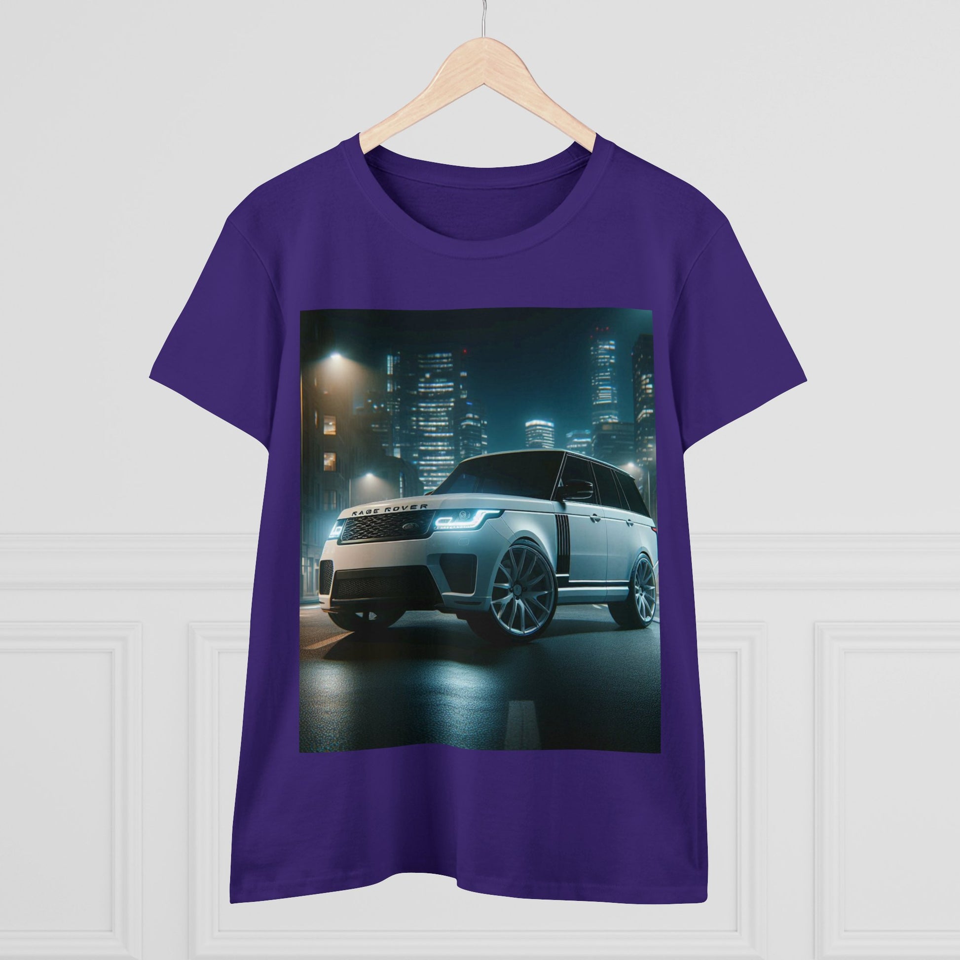 White Range Rover T-Shirt T-Shirt Printify