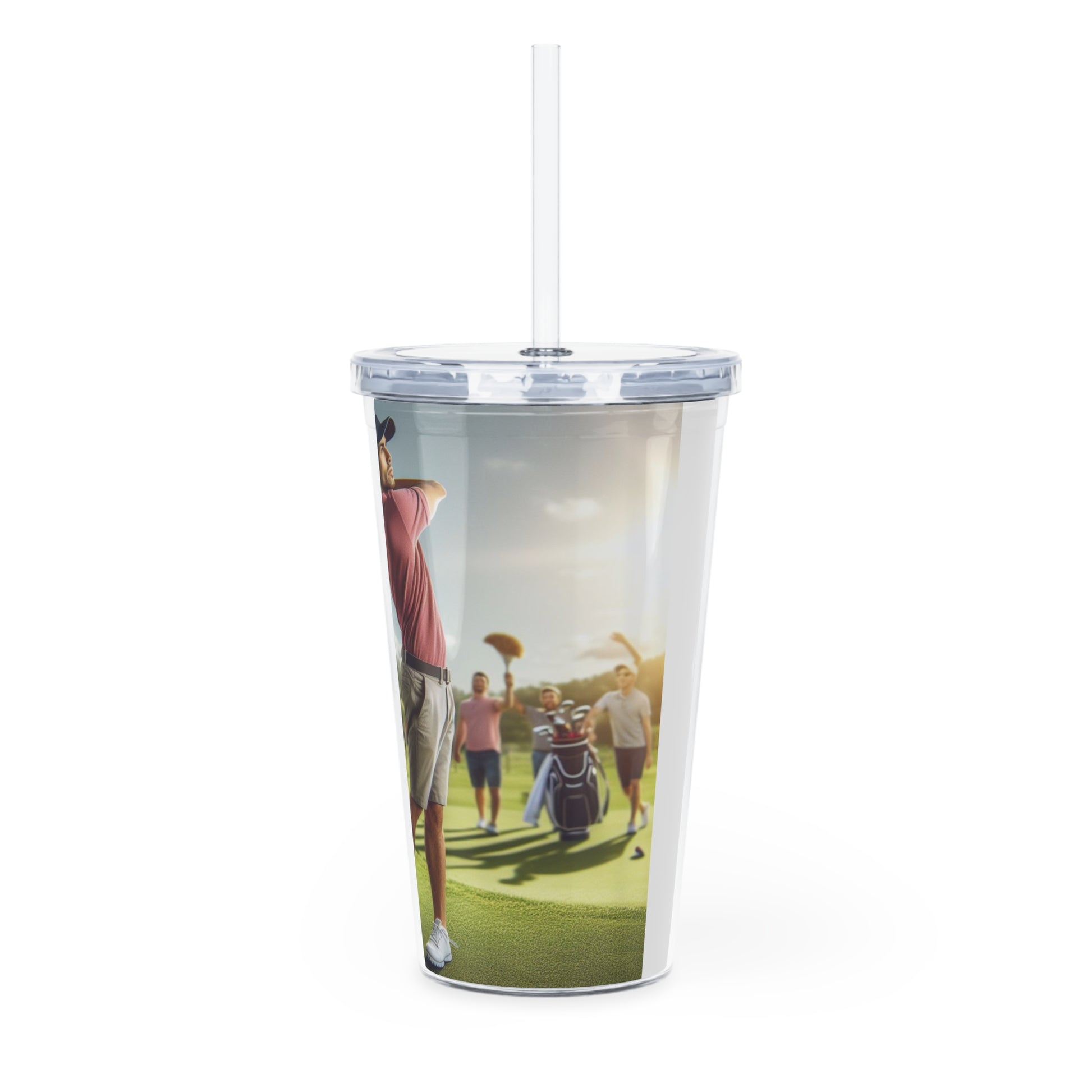 Golf Tournament Tumbler with Straw Mug Printify