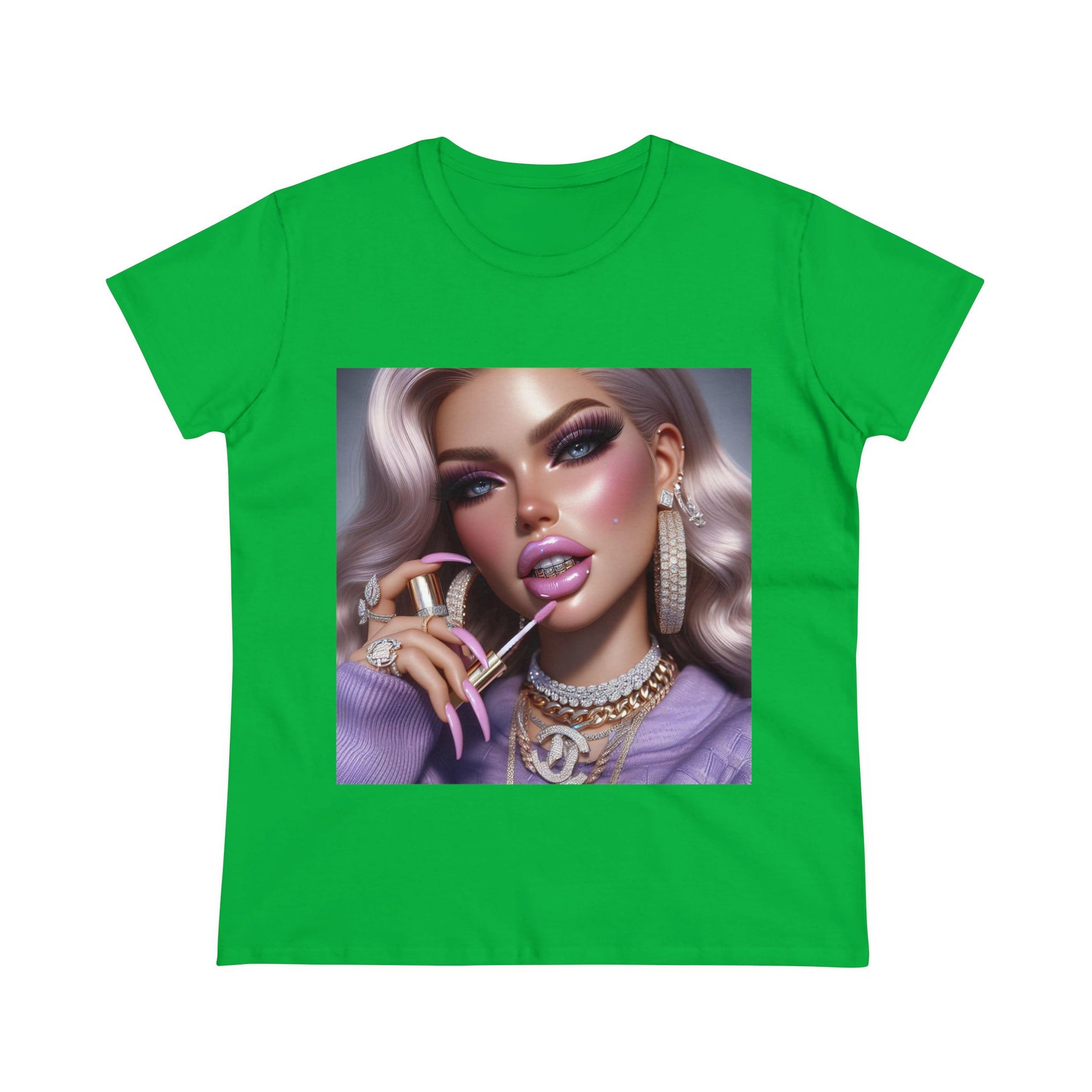 Gloss Up T-Shirt T-Shirt Printify Irish Green S