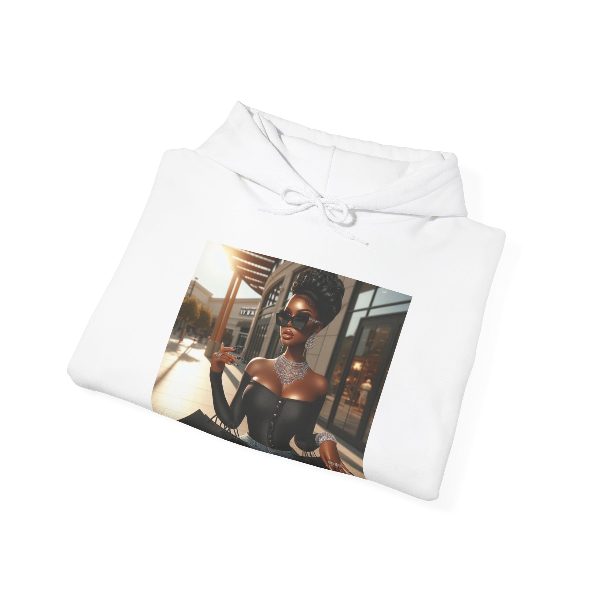 Let's Shop Hoodie Hoodie Printify