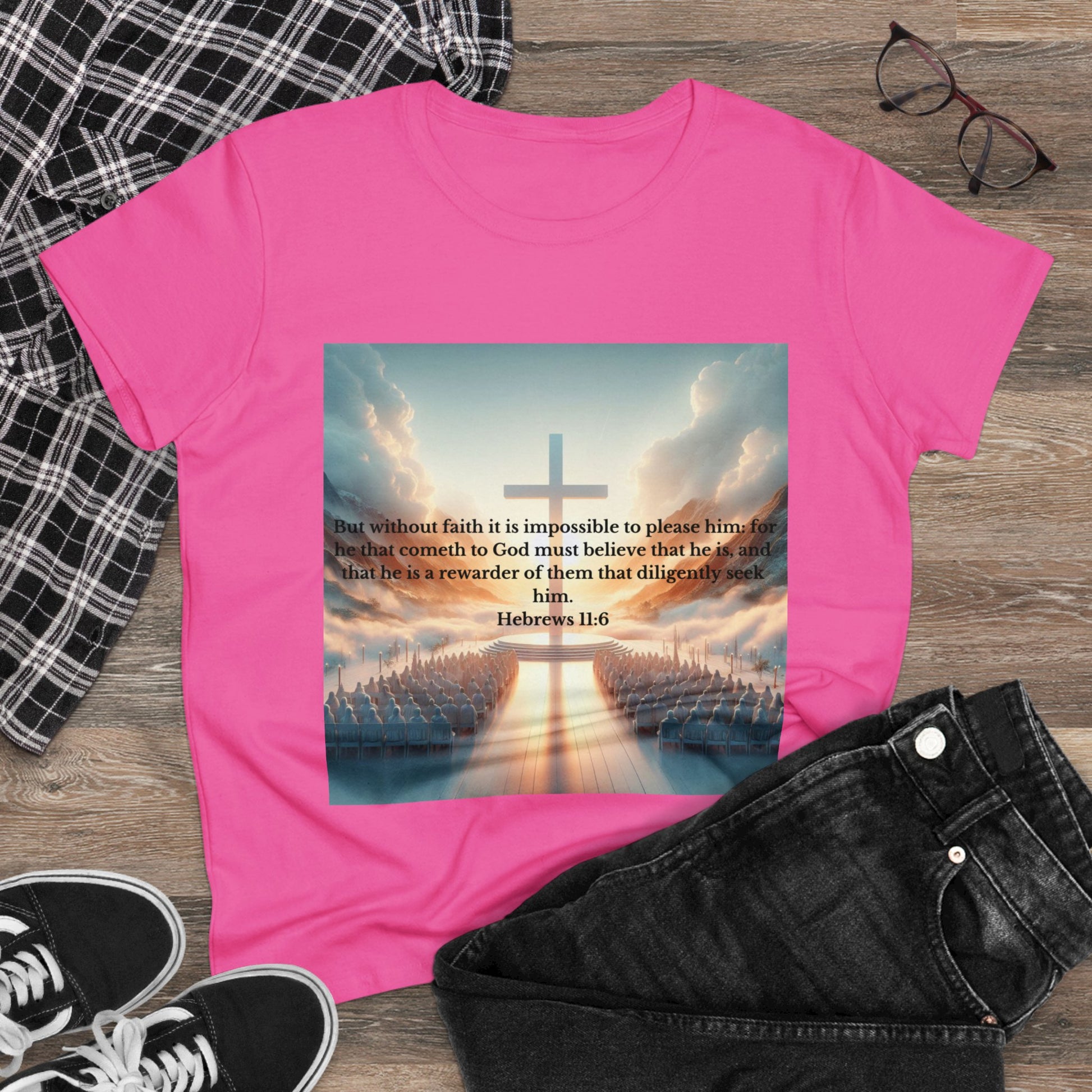 Hebrews 11:6 T-Shirt T-Shirt Printify