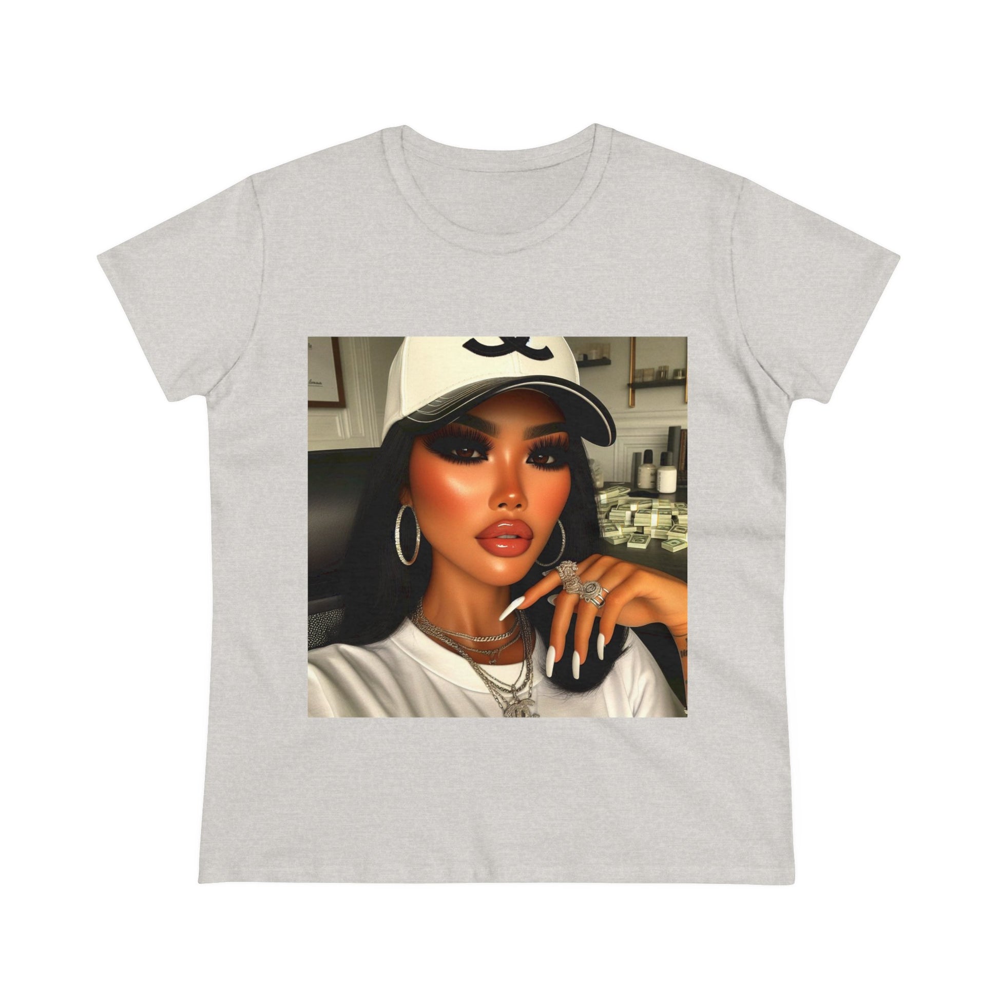 Big Money T-Shirt T-Shirt Printify Ash S