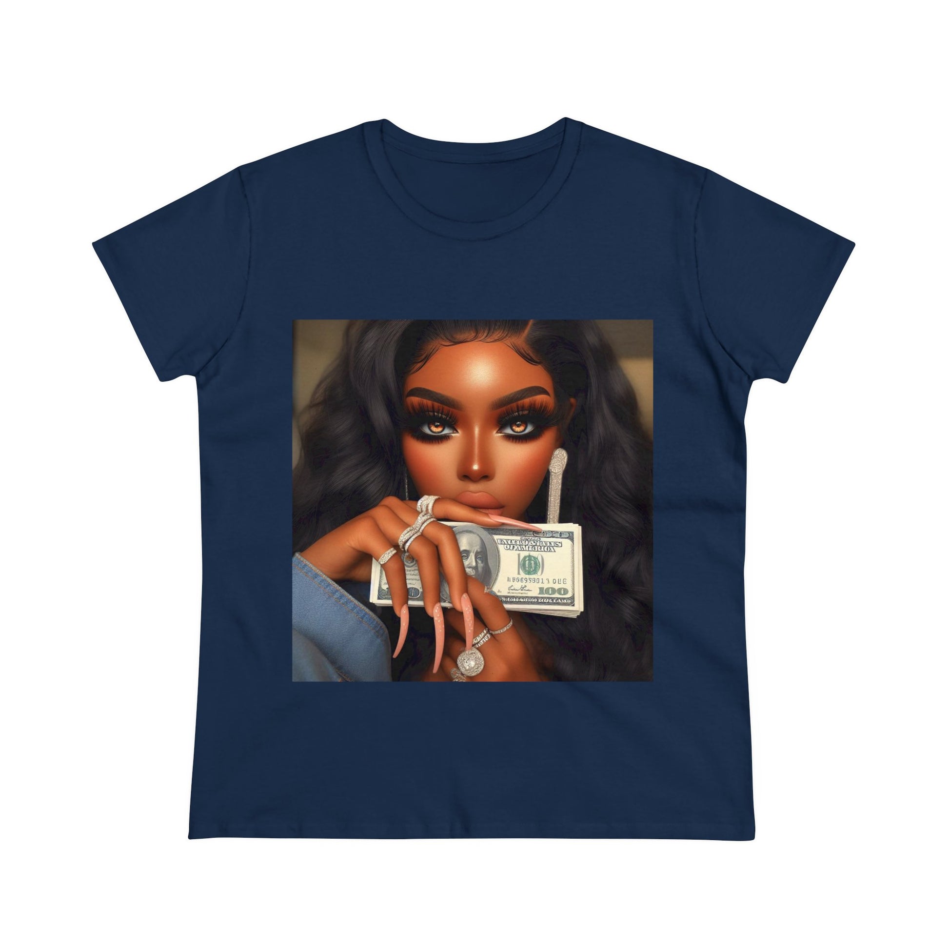 Money Talks T-Shirt T-Shirt Printify Navy S
