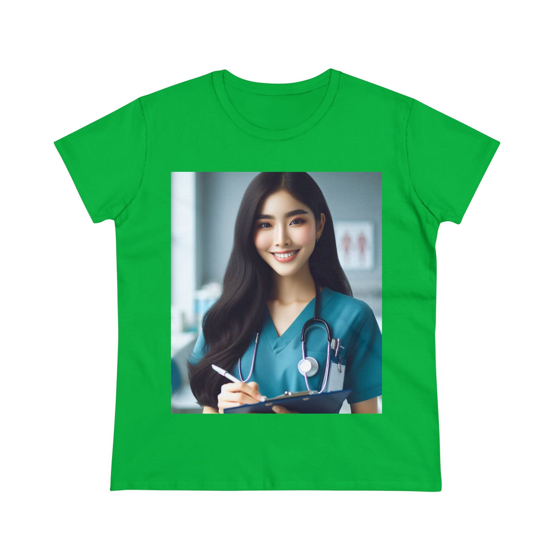 Your Favorite Nurse T-Shirts T-Shirt Printify Irish Green S