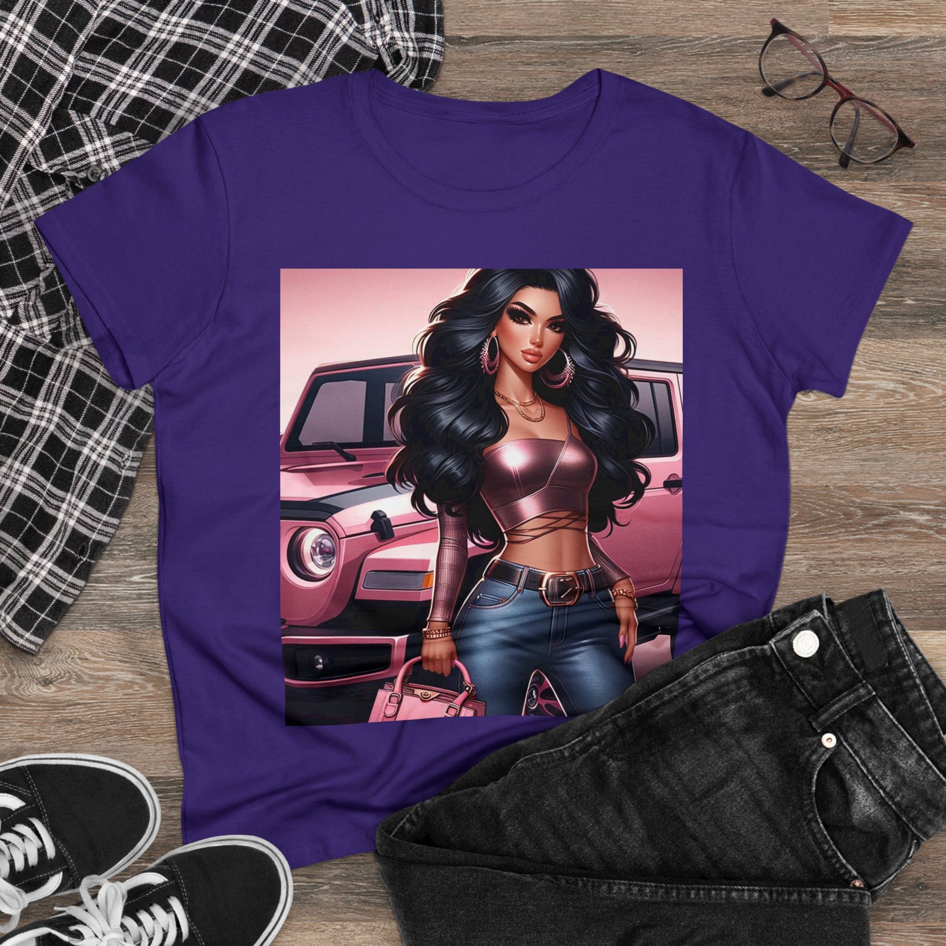 Pink Luxury T-Shirt T-Shirt Printify