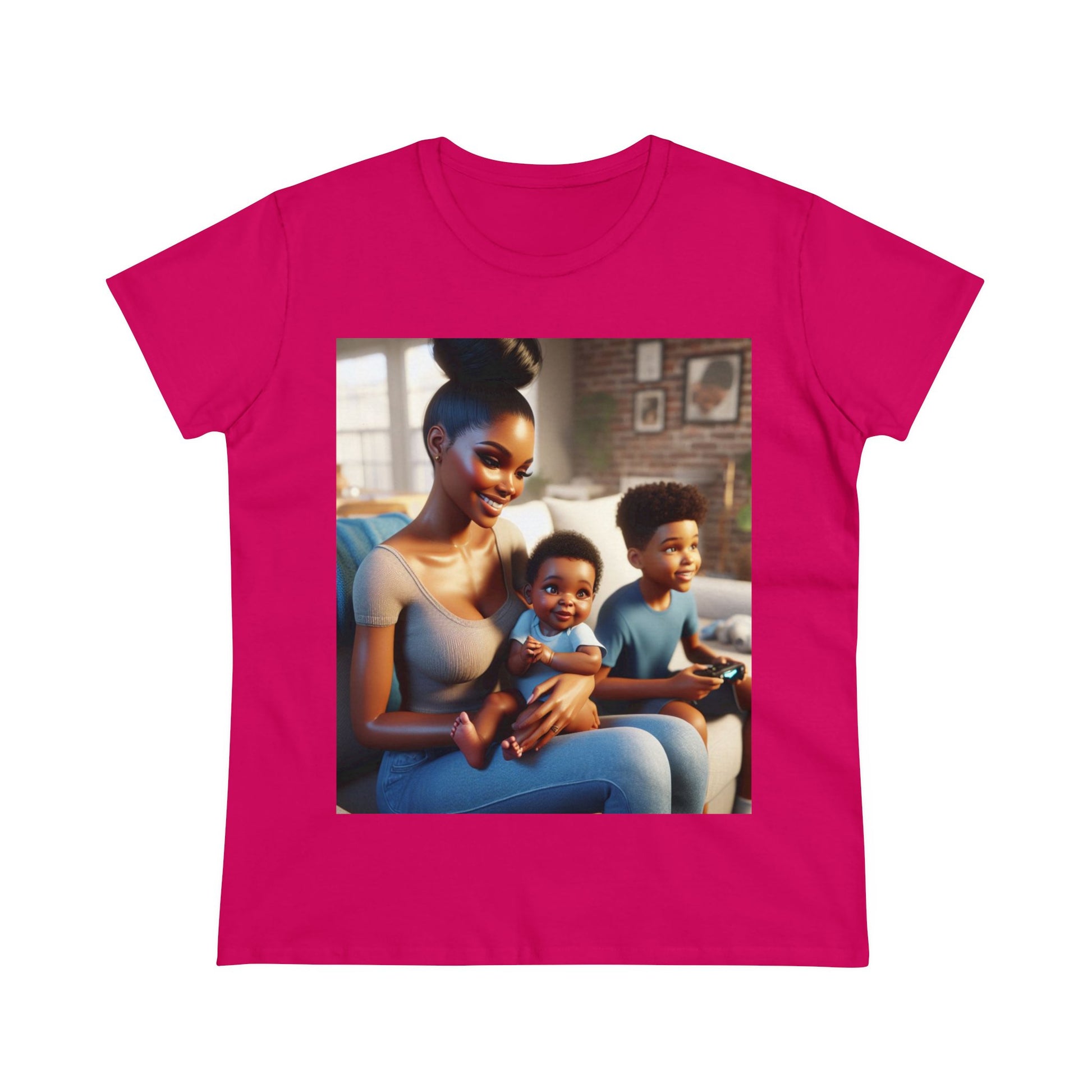 Family Time T-Shirt T-Shirt Printify Heliconia S