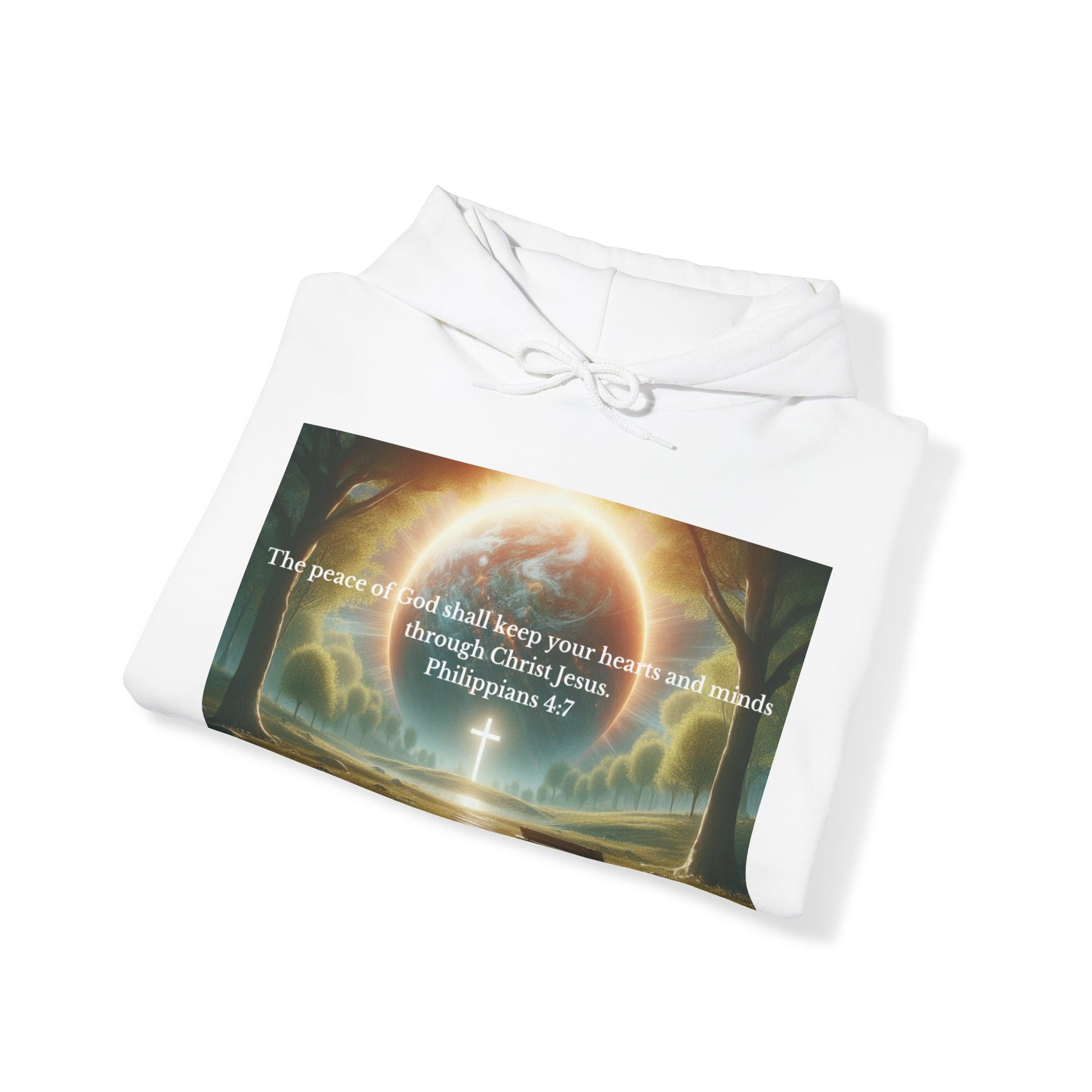 Philippians 4:7 Hoodie Hoodie Printify