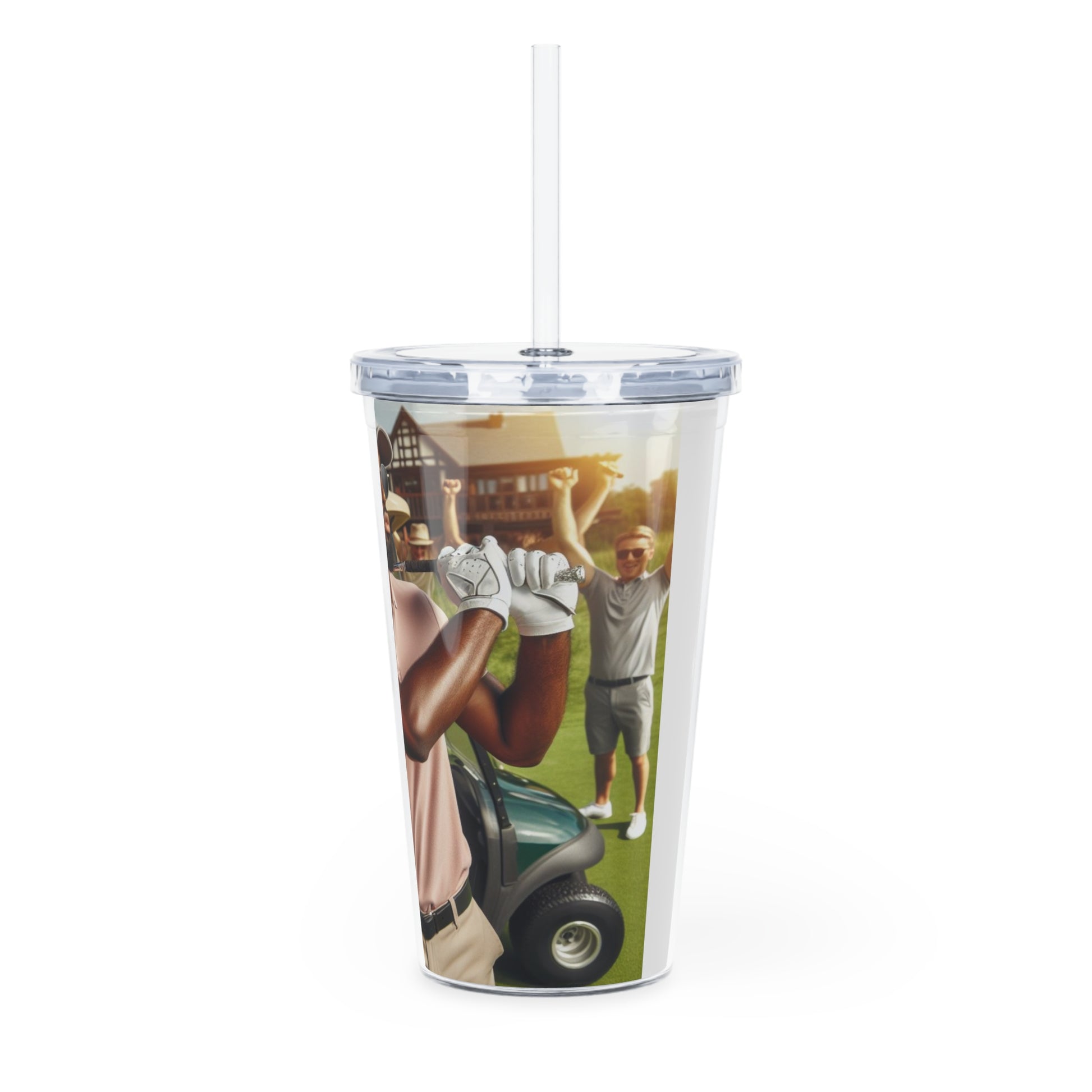 Golf Tournament Tumbler with Straw Mug Printify
