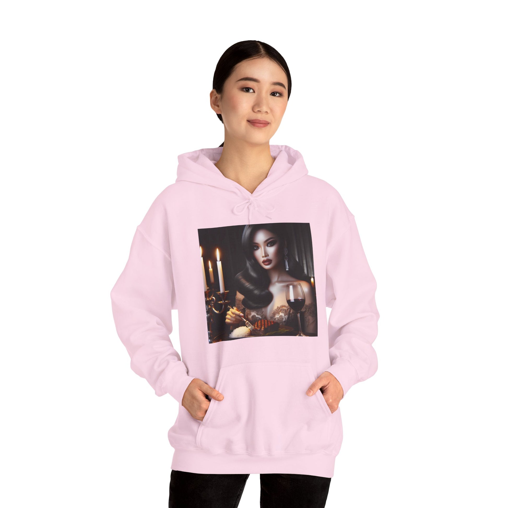 Elegant Meal Hoodie Hoodie Printify