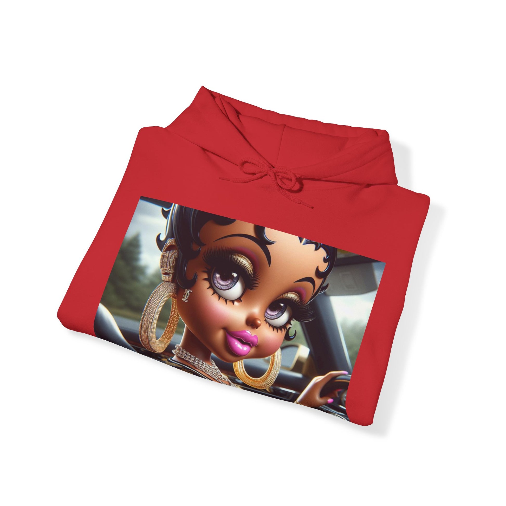 Betty Beauty Hoodie Hoodie Printify