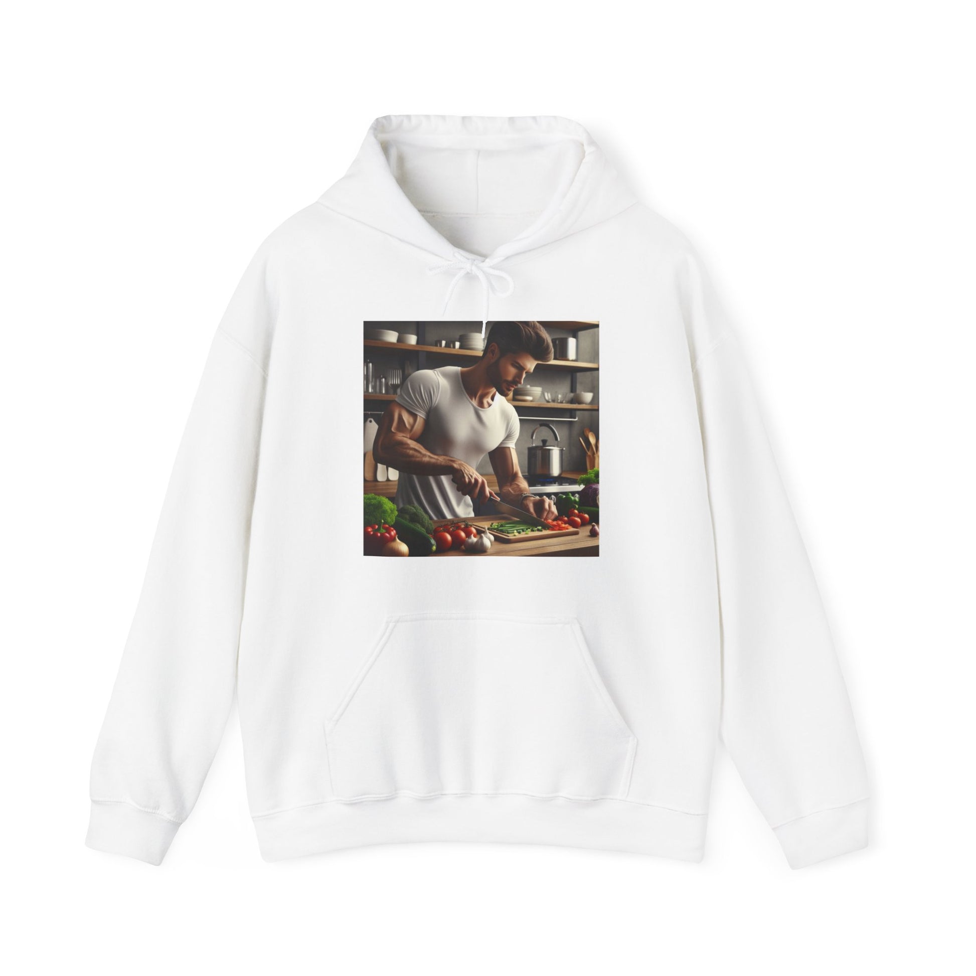 Dinner Time Hoodie Hoodie Printify White S