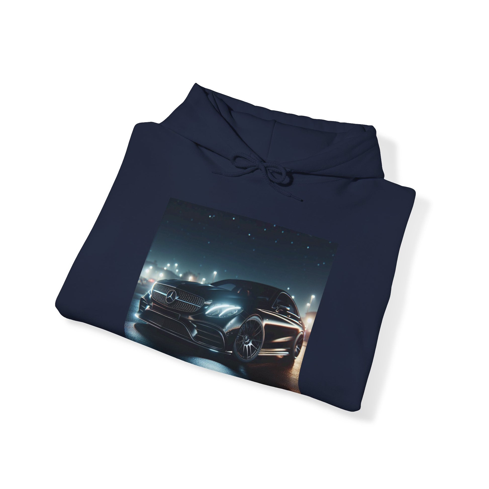 Black Mercedes Hoodie Hoodie Printify