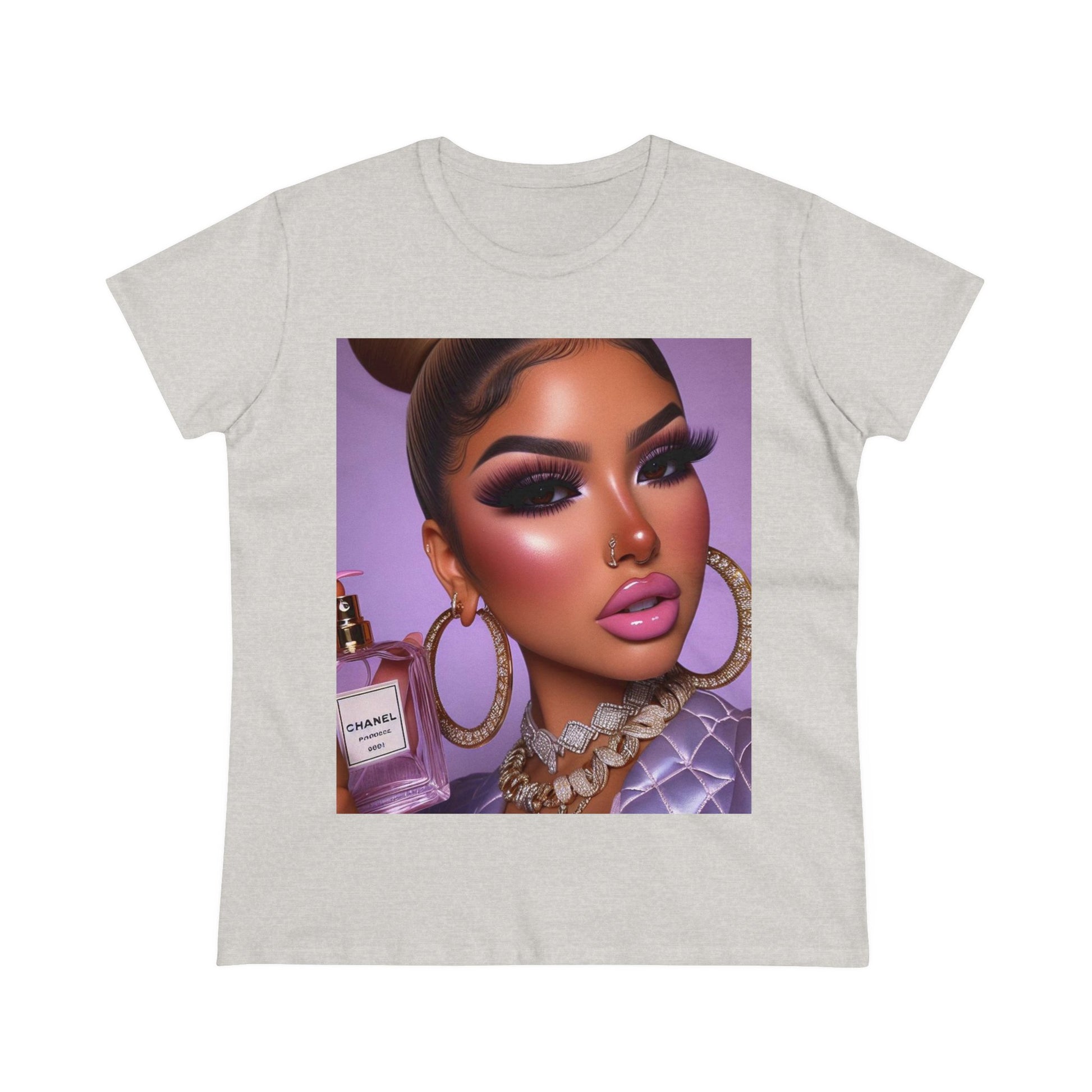 Chanel Please T-Shirt T-Shirt Printify Ash S