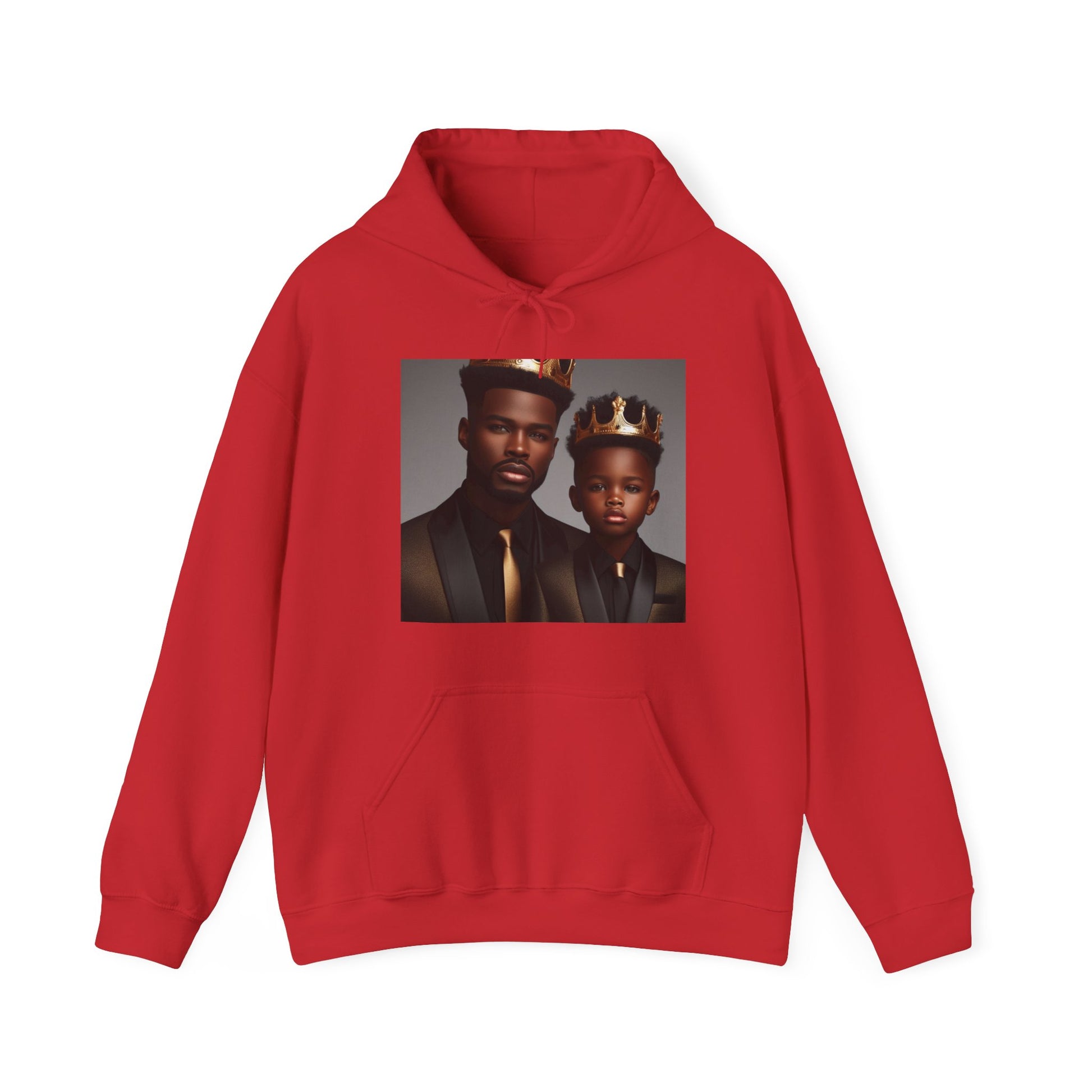 Royalty Hoodie Hoodie Printify Red S