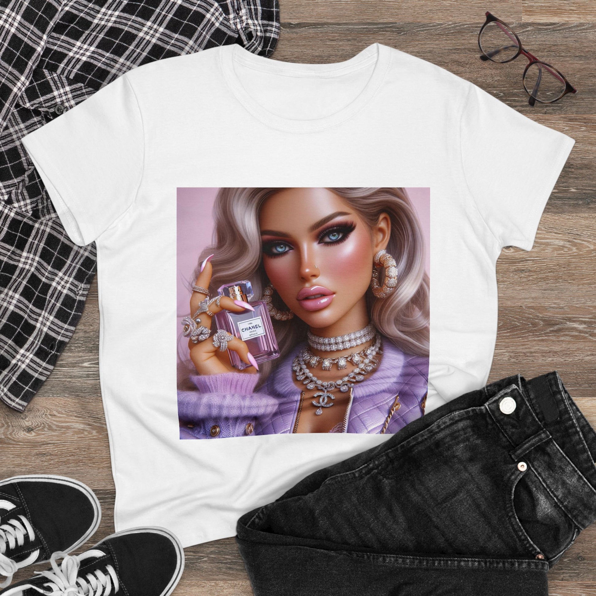 Chanel Please T-Shirt T-Shirt Printify