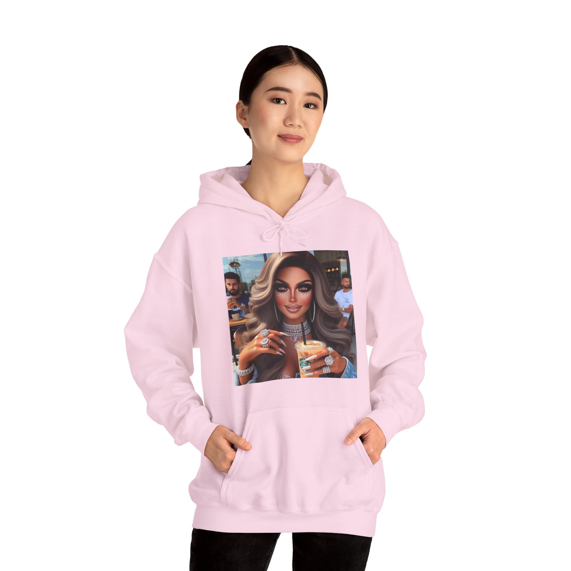 Coffee Beauty Hoodie Hoodie Printify