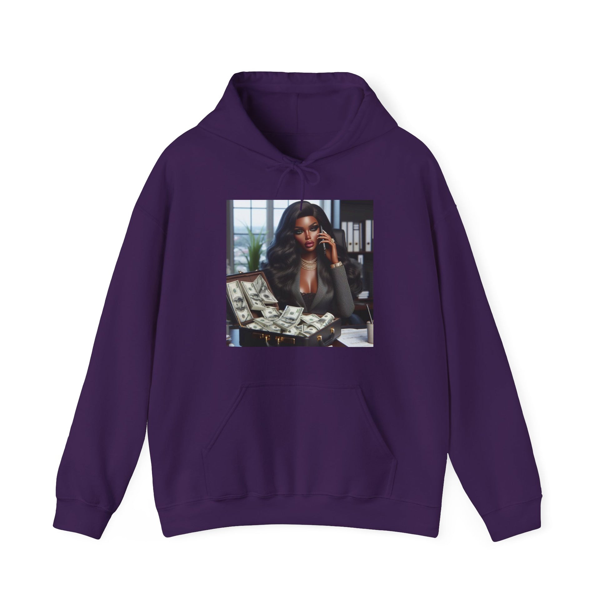 Business Deal Hoodie Hoodie Printify Purple S