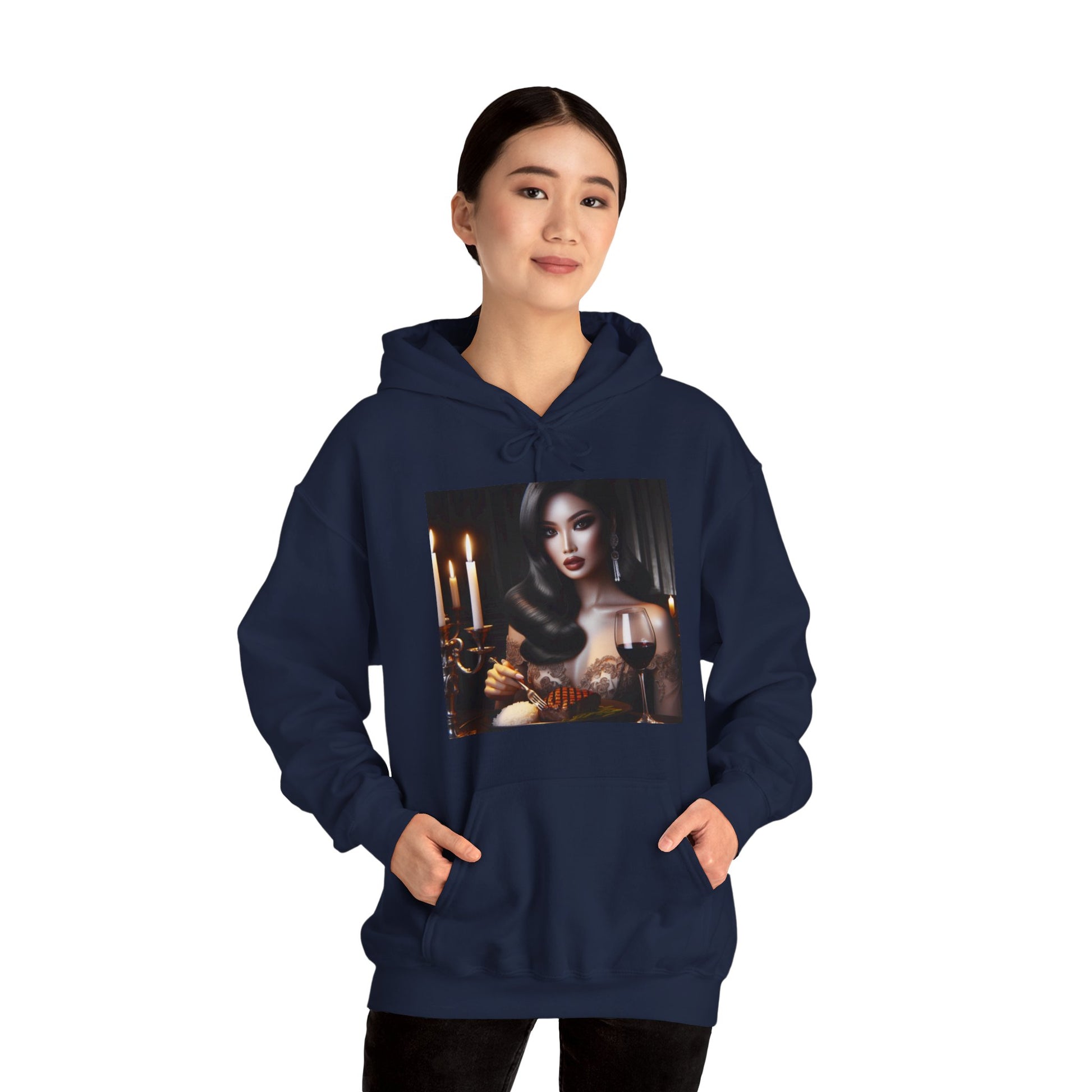 Elegant Meal Hoodie Hoodie Printify