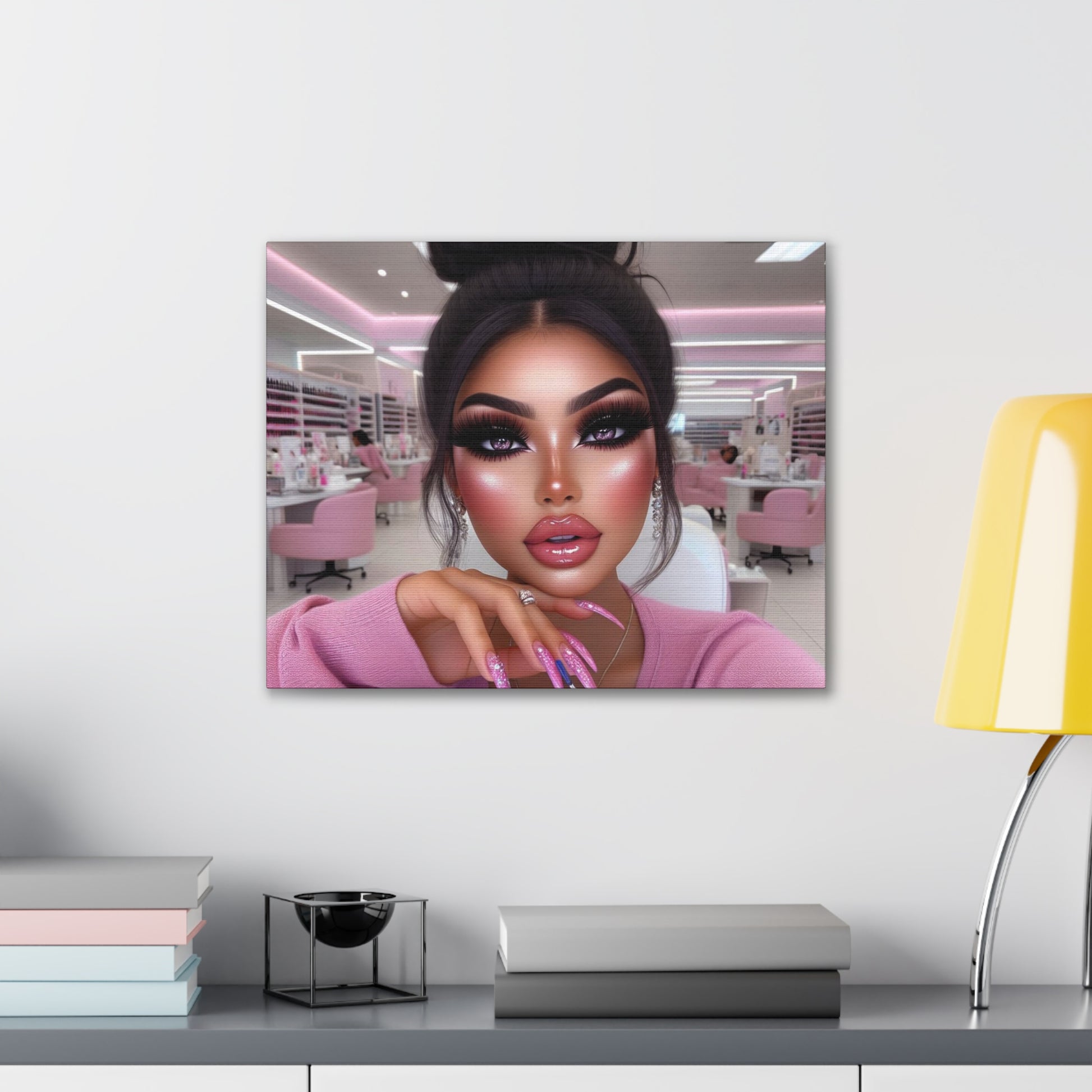 Nail Day Canvas Canvas Printify 20″ x 16″ (Horizontal) 0.75''