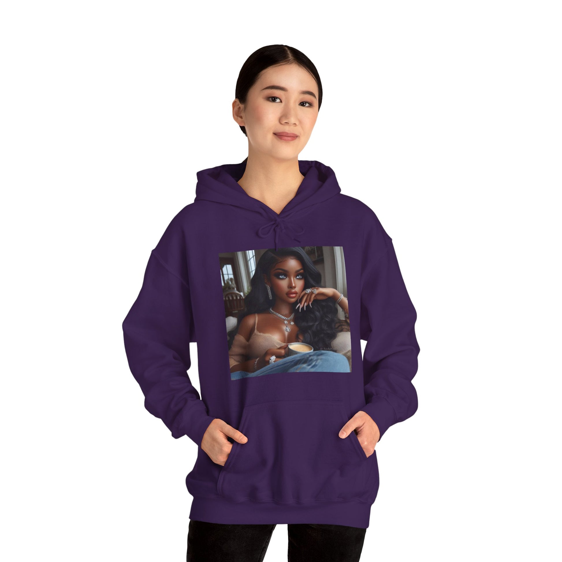 Coffee Break Hoodie Hoodie Printify