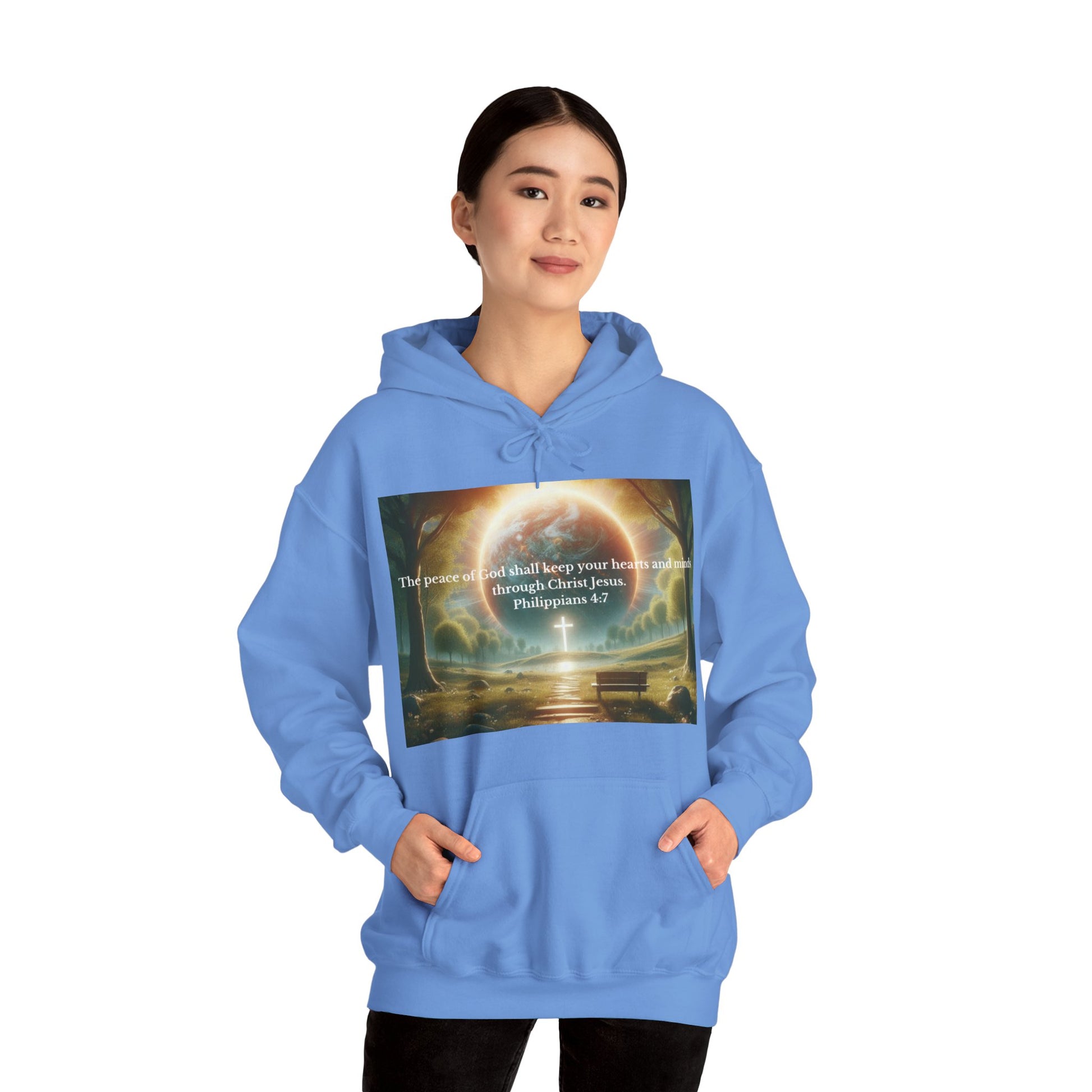 Philippians 4:7 Hoodie Hoodie Printify