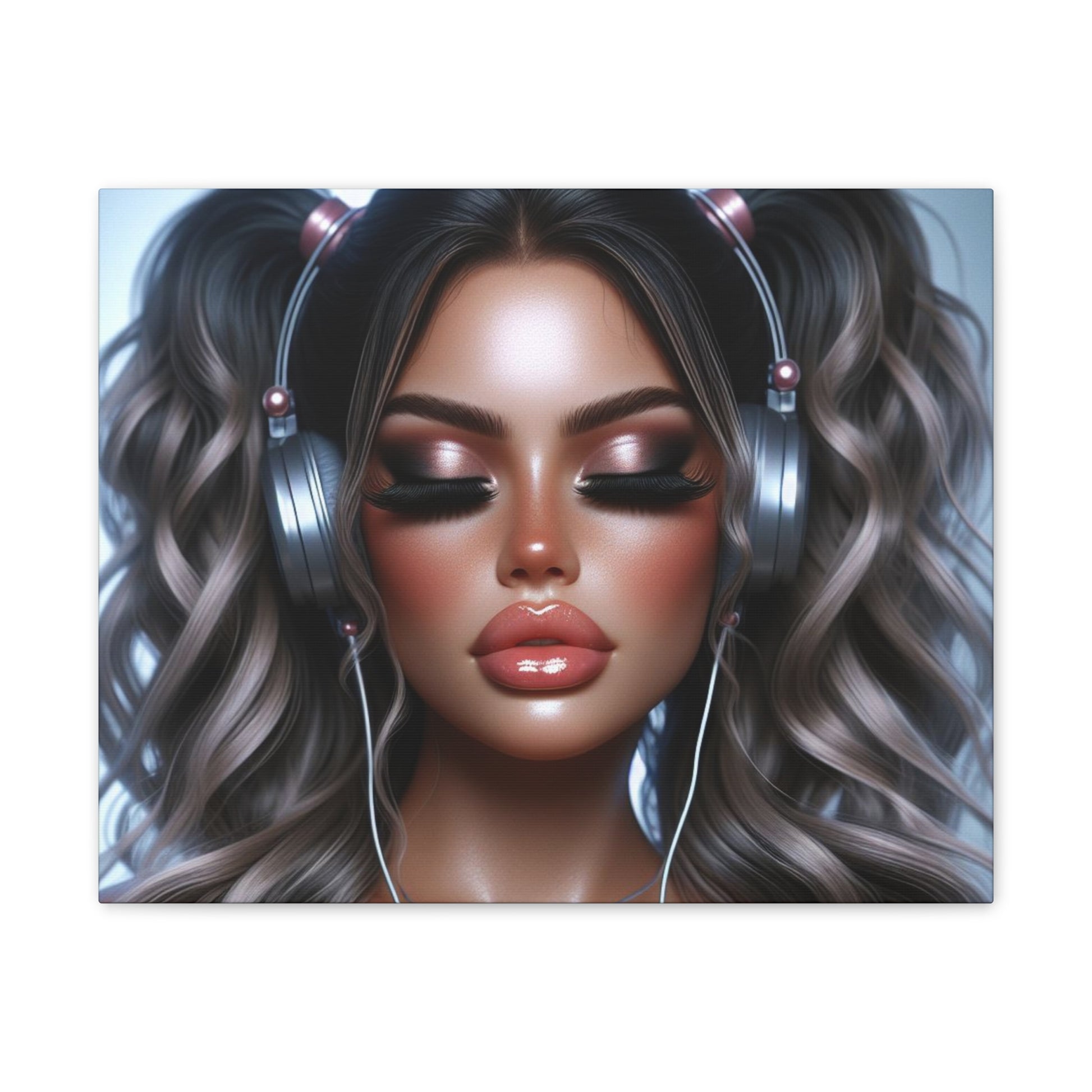 Music Vibes Canvas Canvas Printify