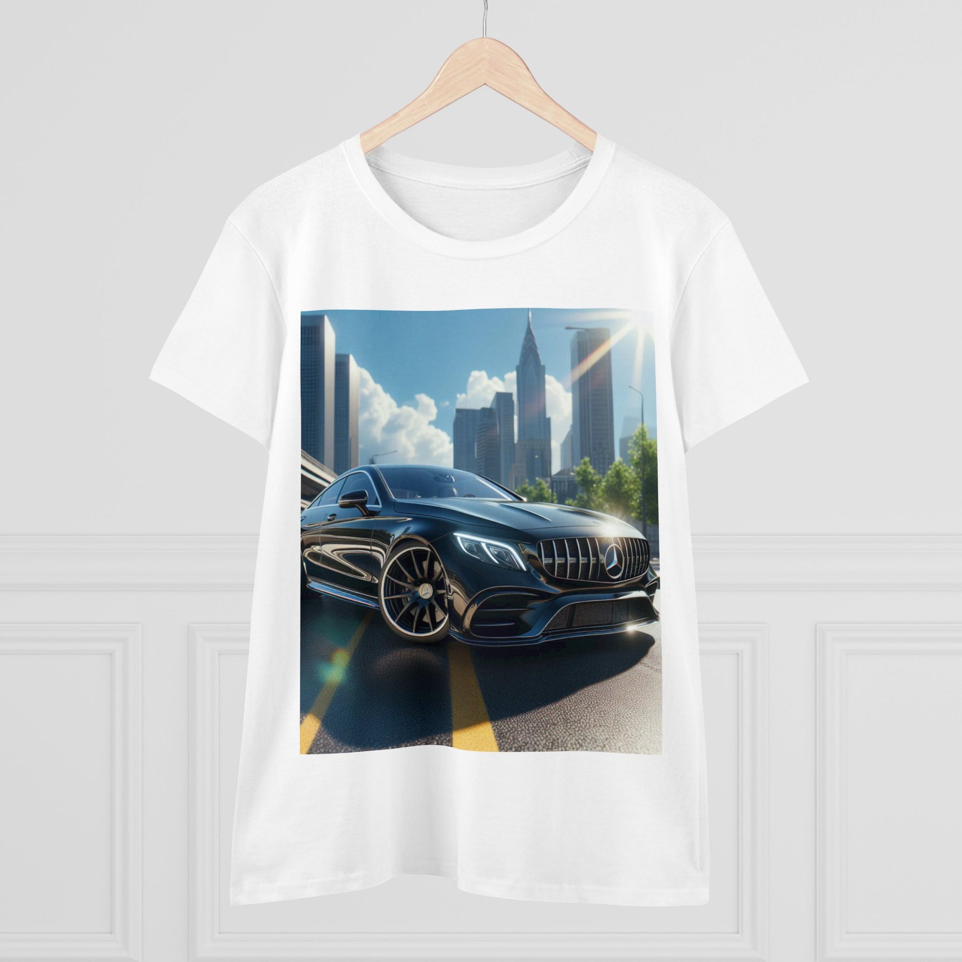 Black Mercedes T-Shirt T-Shirt Printify