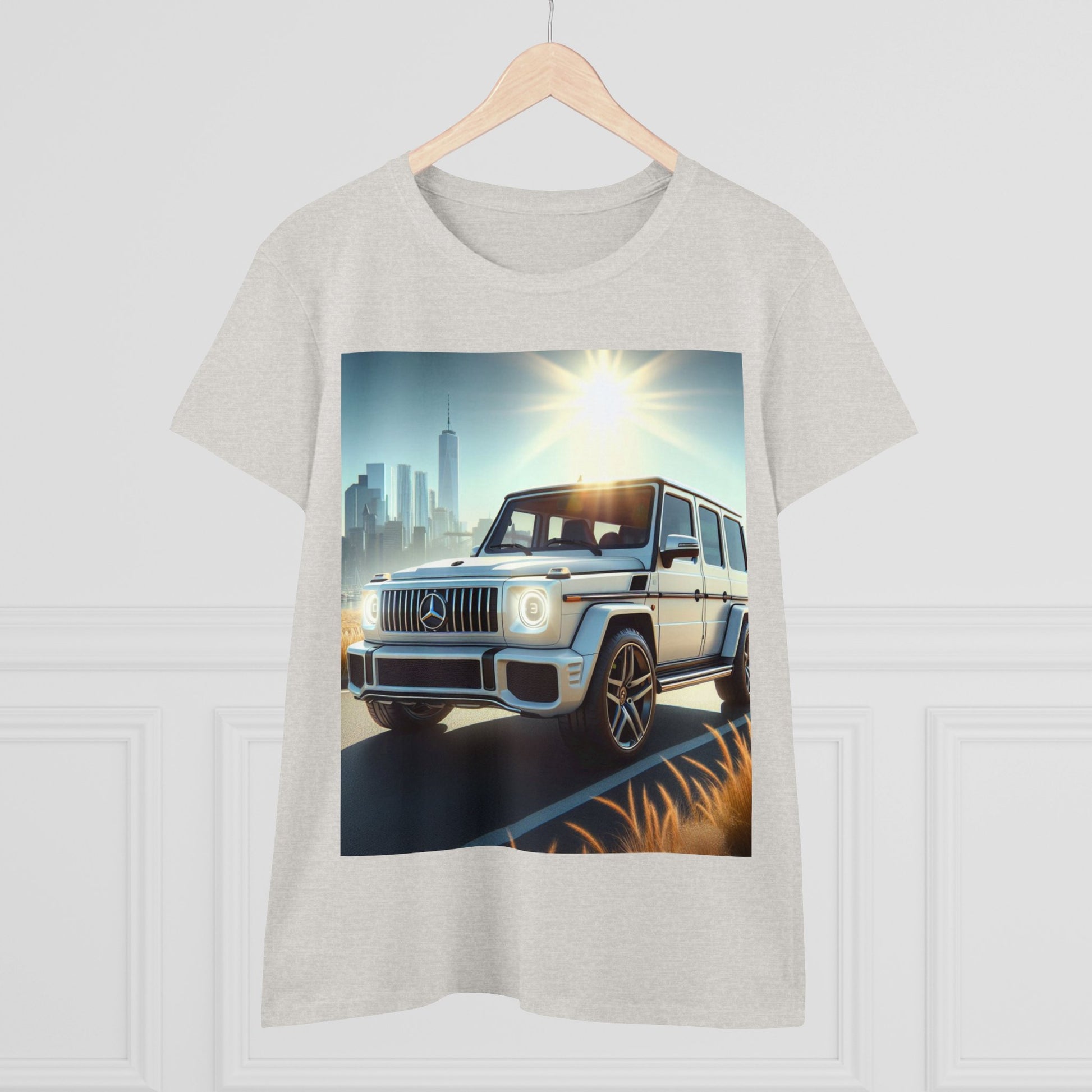 White G-Wagon T-Shirt T-Shirt Printify