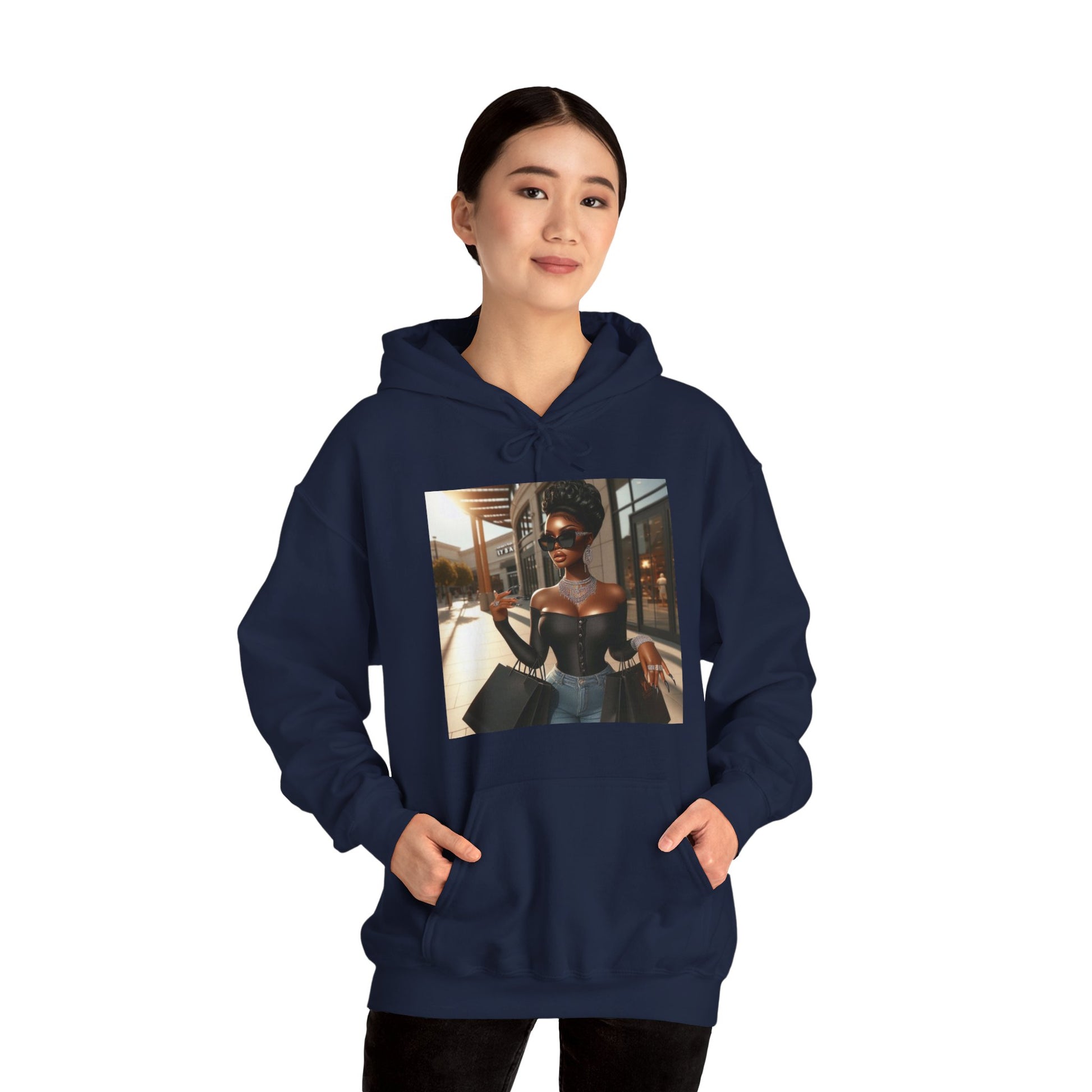 Let's Shop Hoodie Hoodie Printify