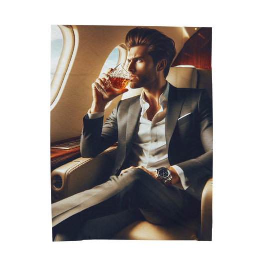 Private Business Plush Blanket All Over Prints Printify 60" × 80"