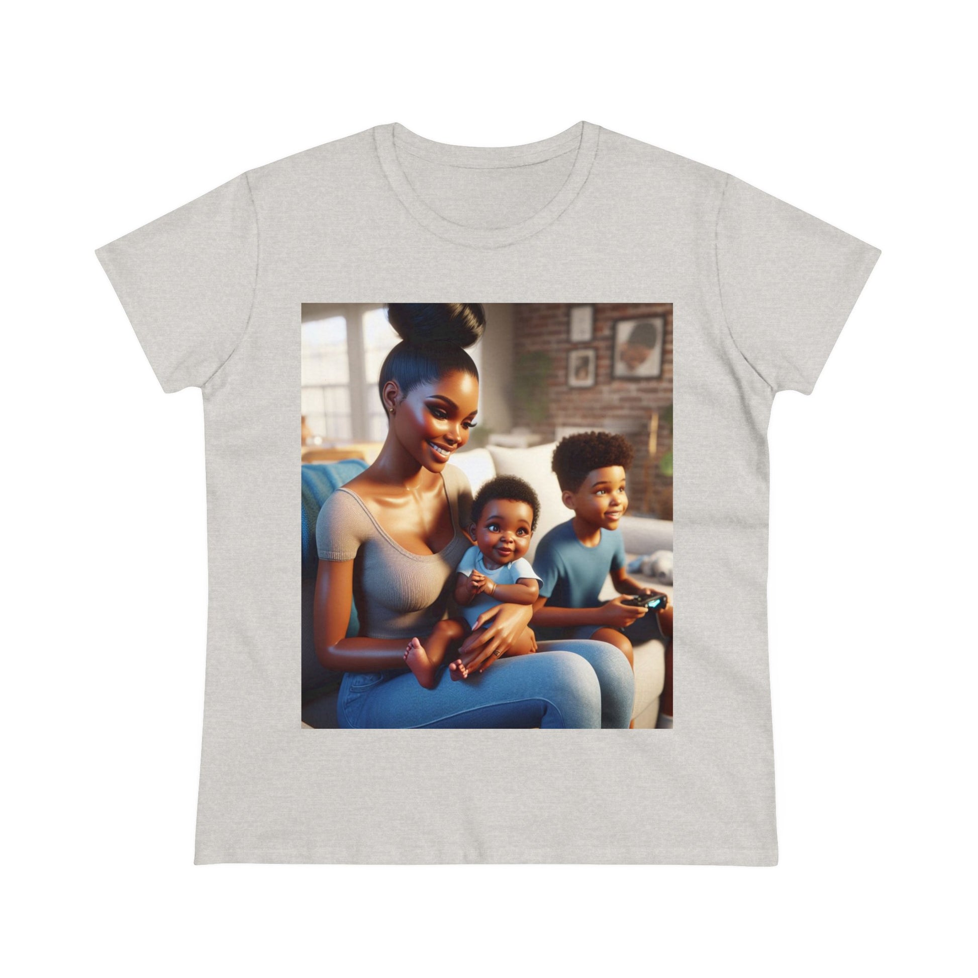 Family Time T-Shirt T-Shirt Printify Ash S