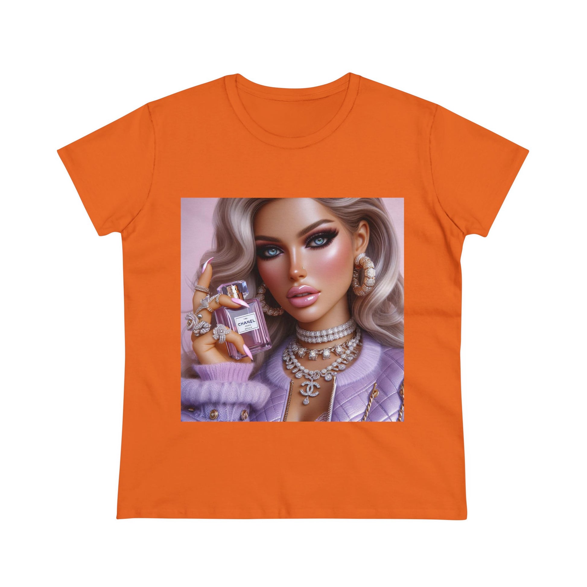 Chanel Please T-Shirt T-Shirt Printify Orange S