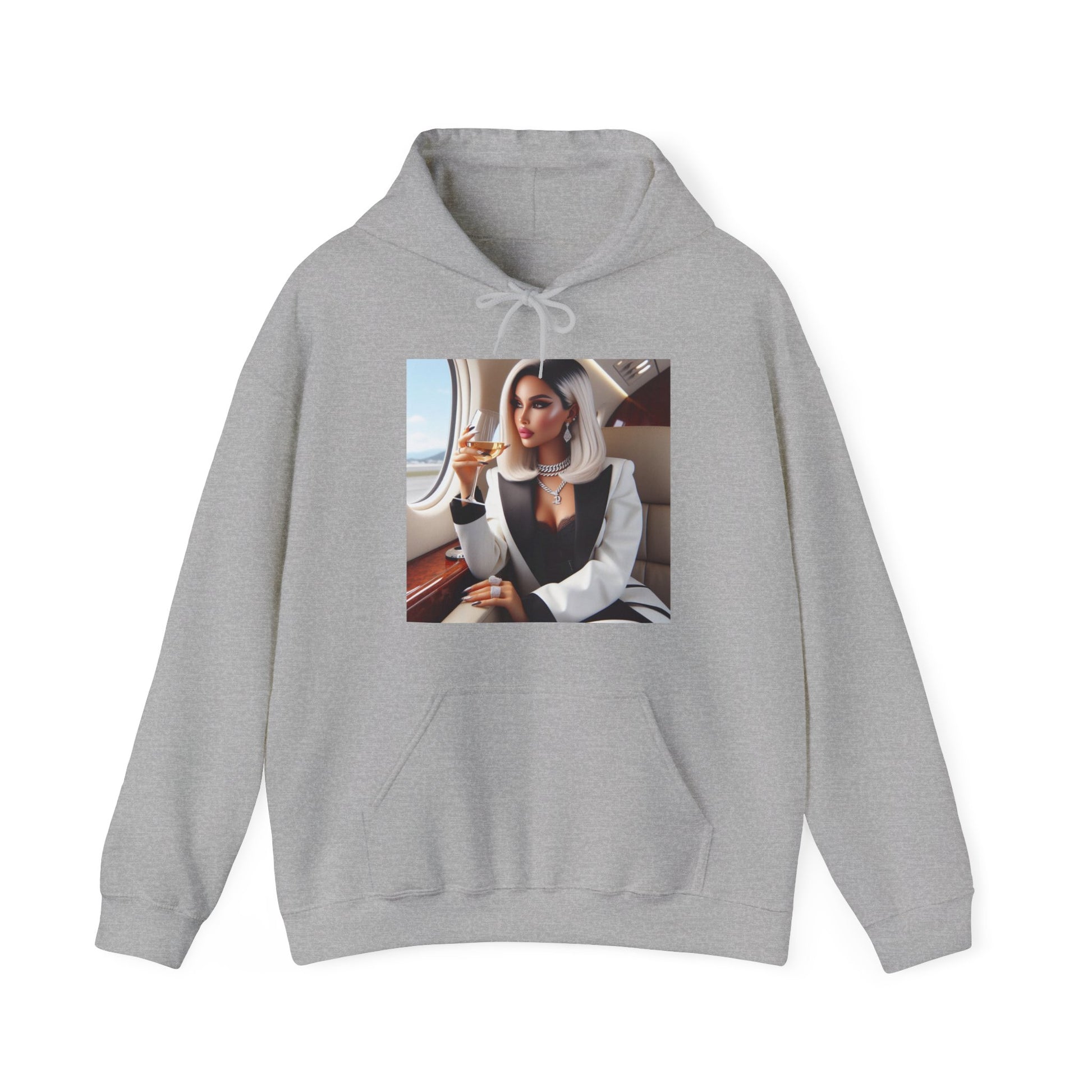 Private Business Hoodie Hoodie Printify Sport Grey S