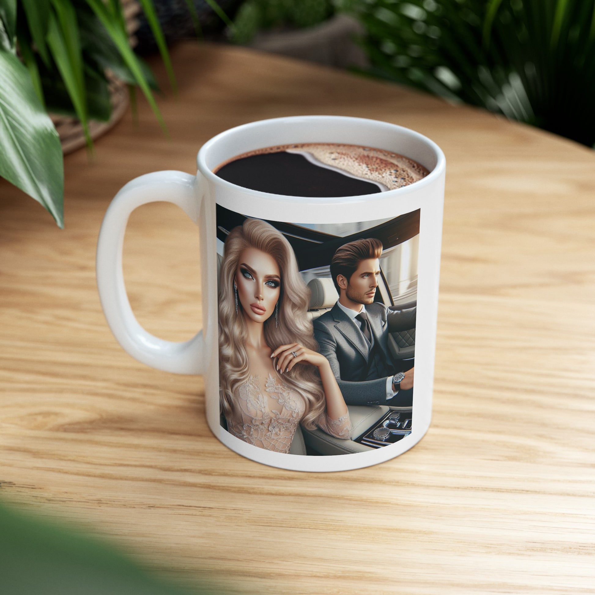 Elegant Drive Mug Mug Printify