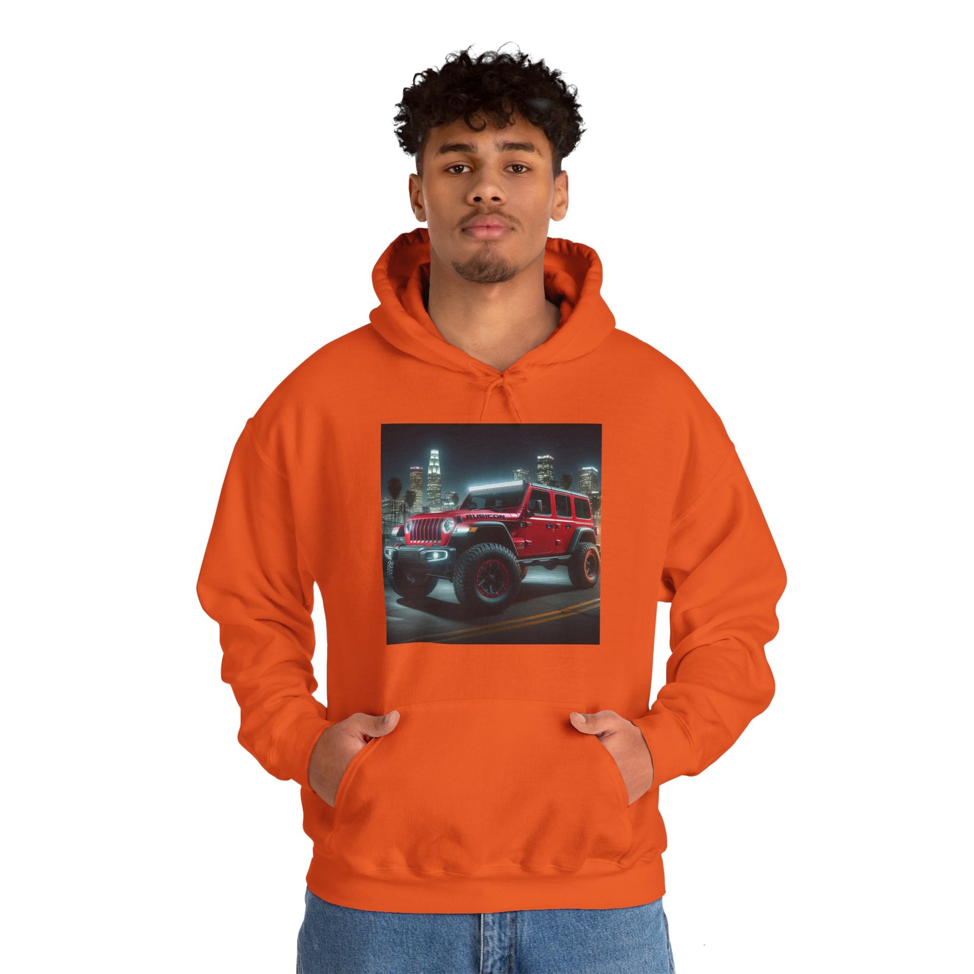 Red Rubicon Hoodie Hoodie Printify