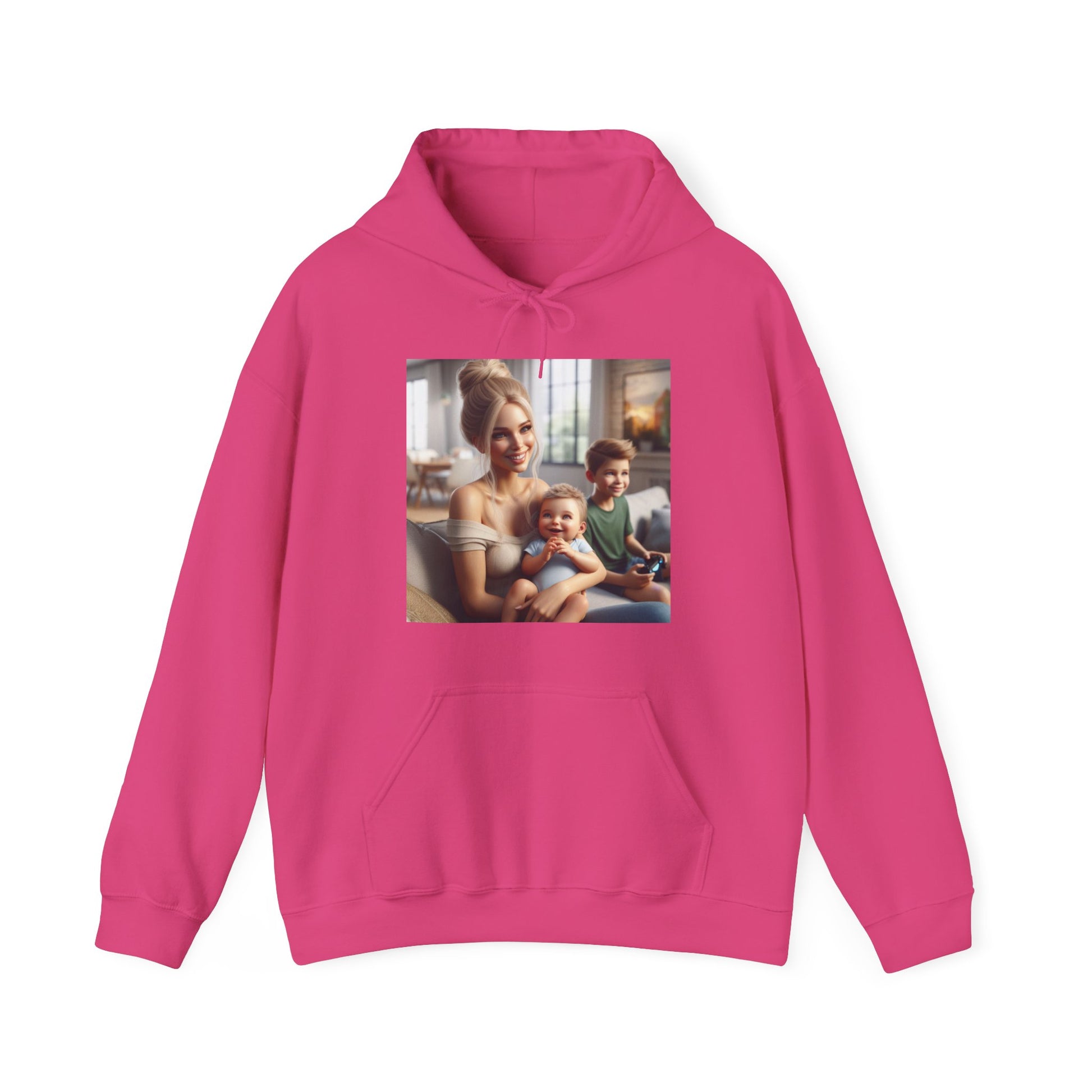 Family Time Hoodie Hoodie Printify Heliconia S