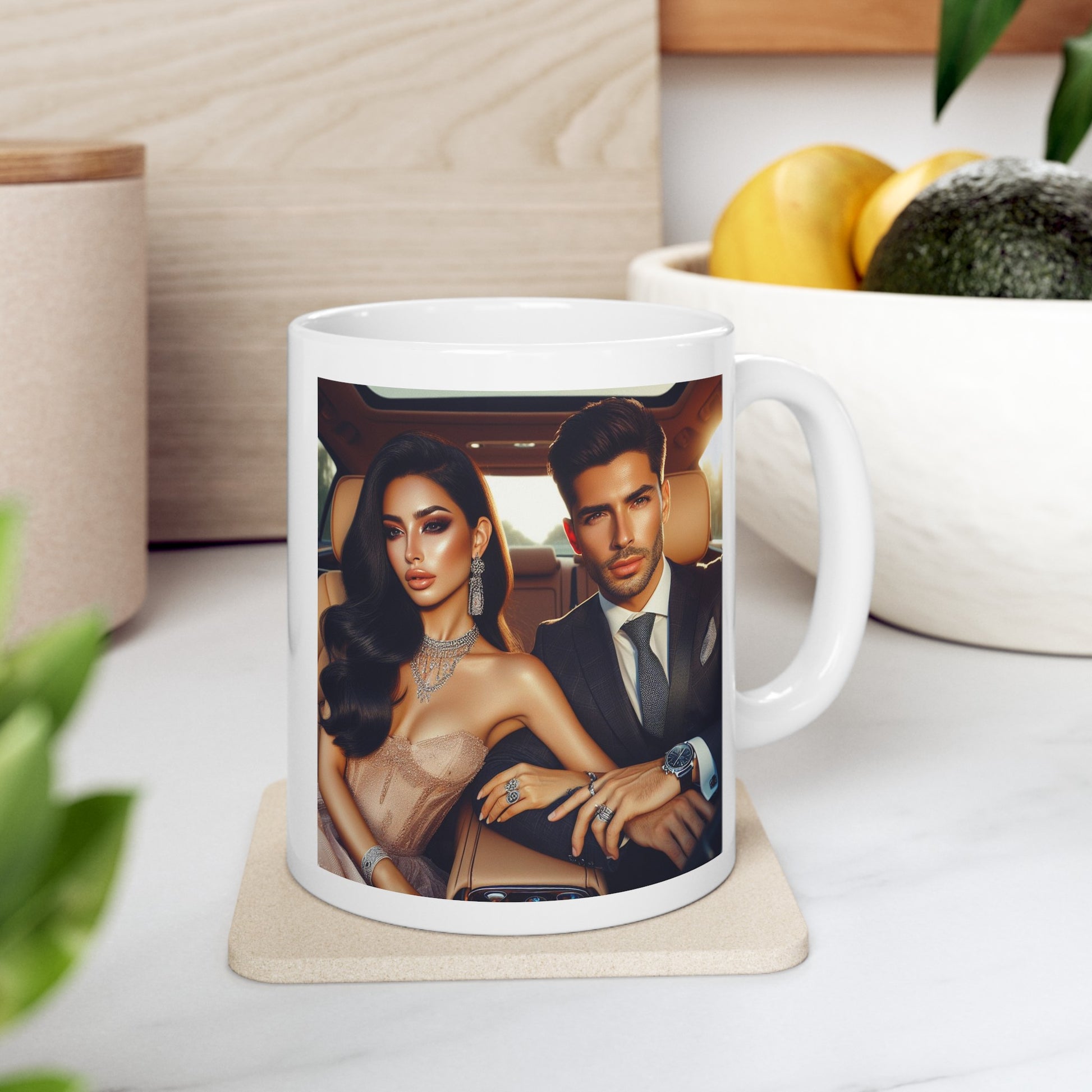Elegant Drive Mug Mug Printify