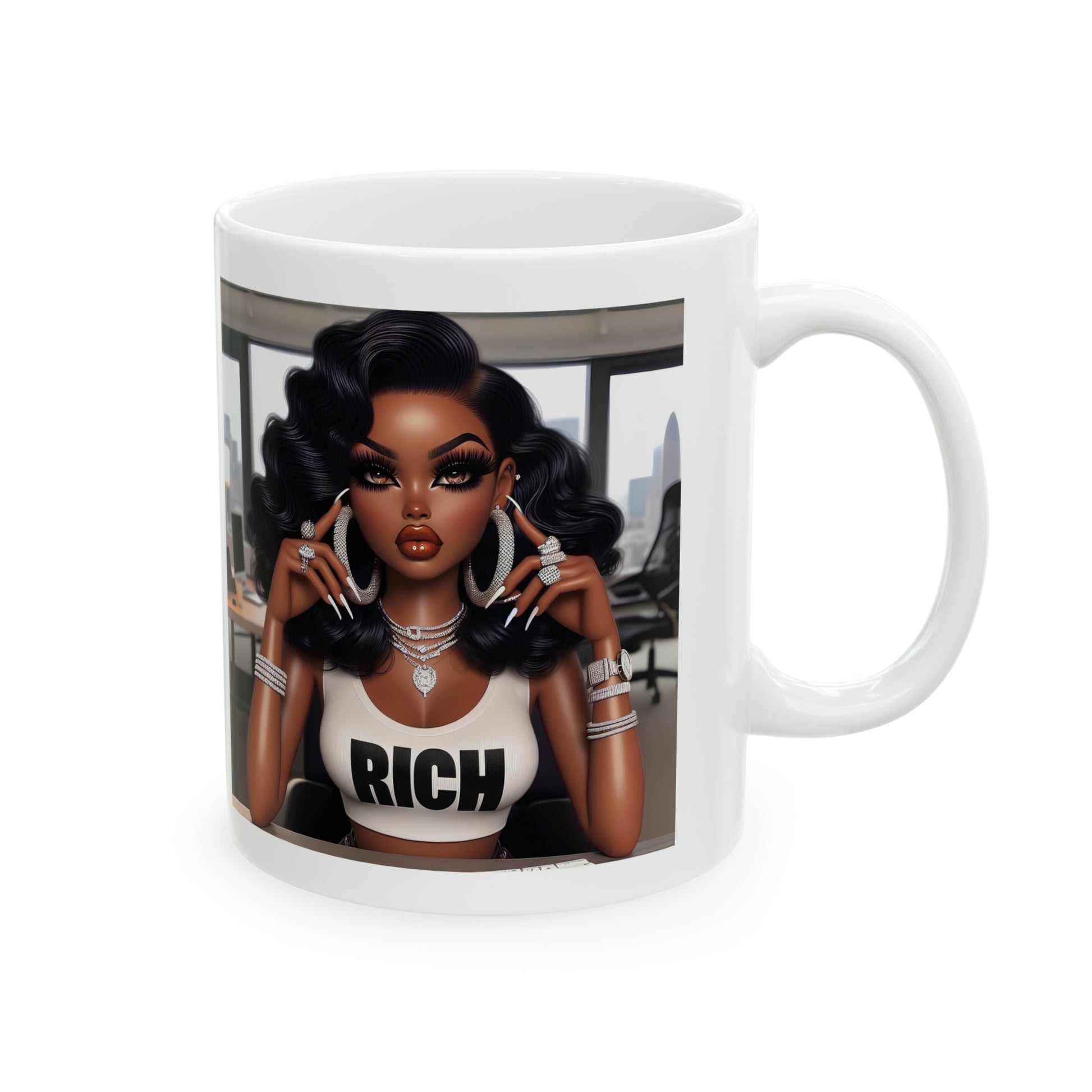 Rich Girl Mug Mug Printify