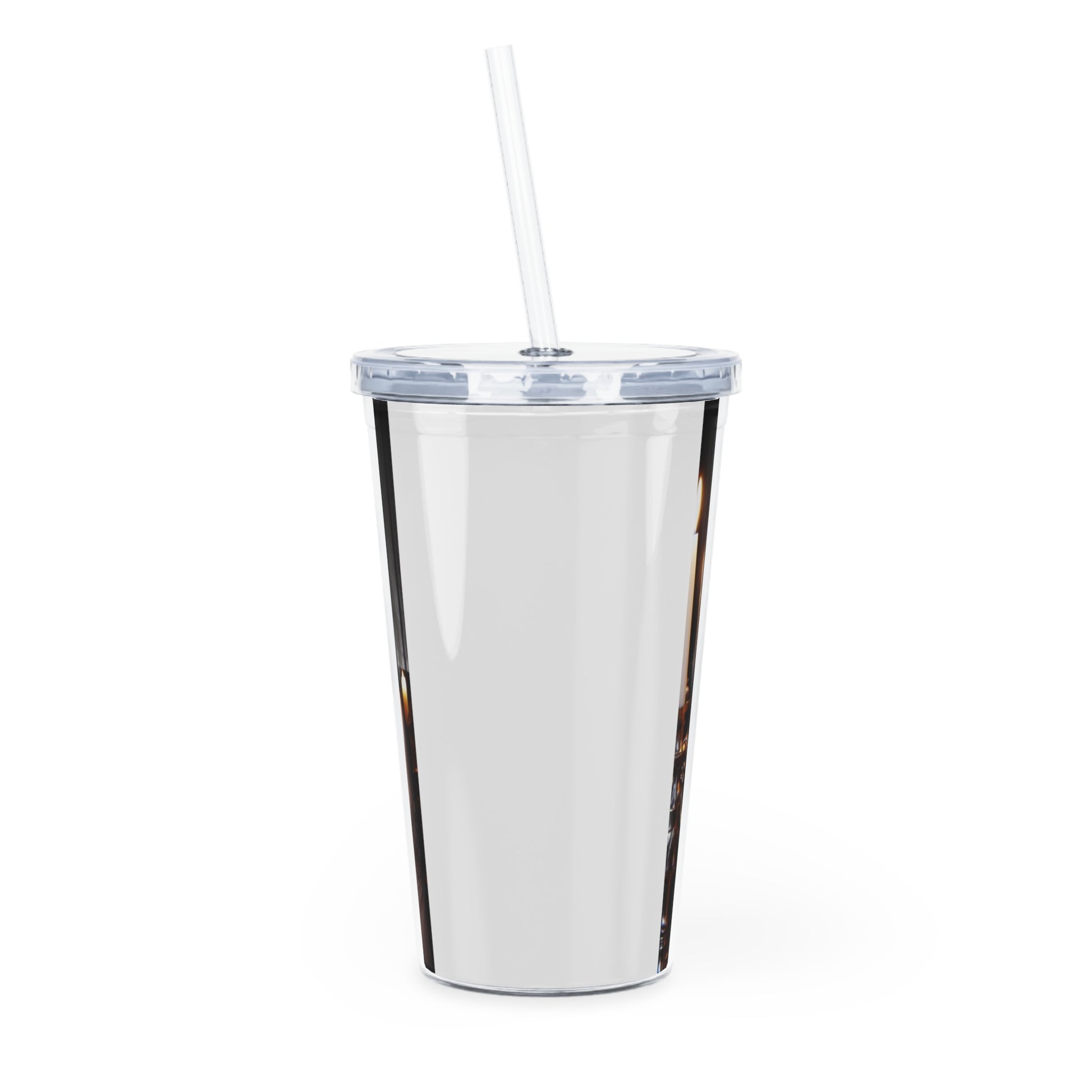 Elegant Meal Tumbler with Straw Mug Printify