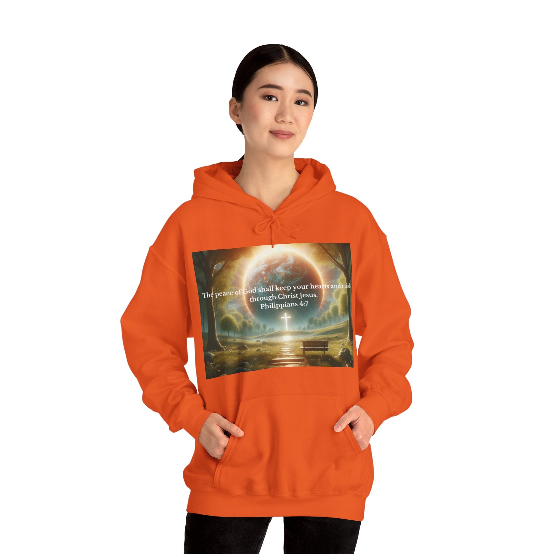 Philippians 4:7 Hoodie Hoodie Printify