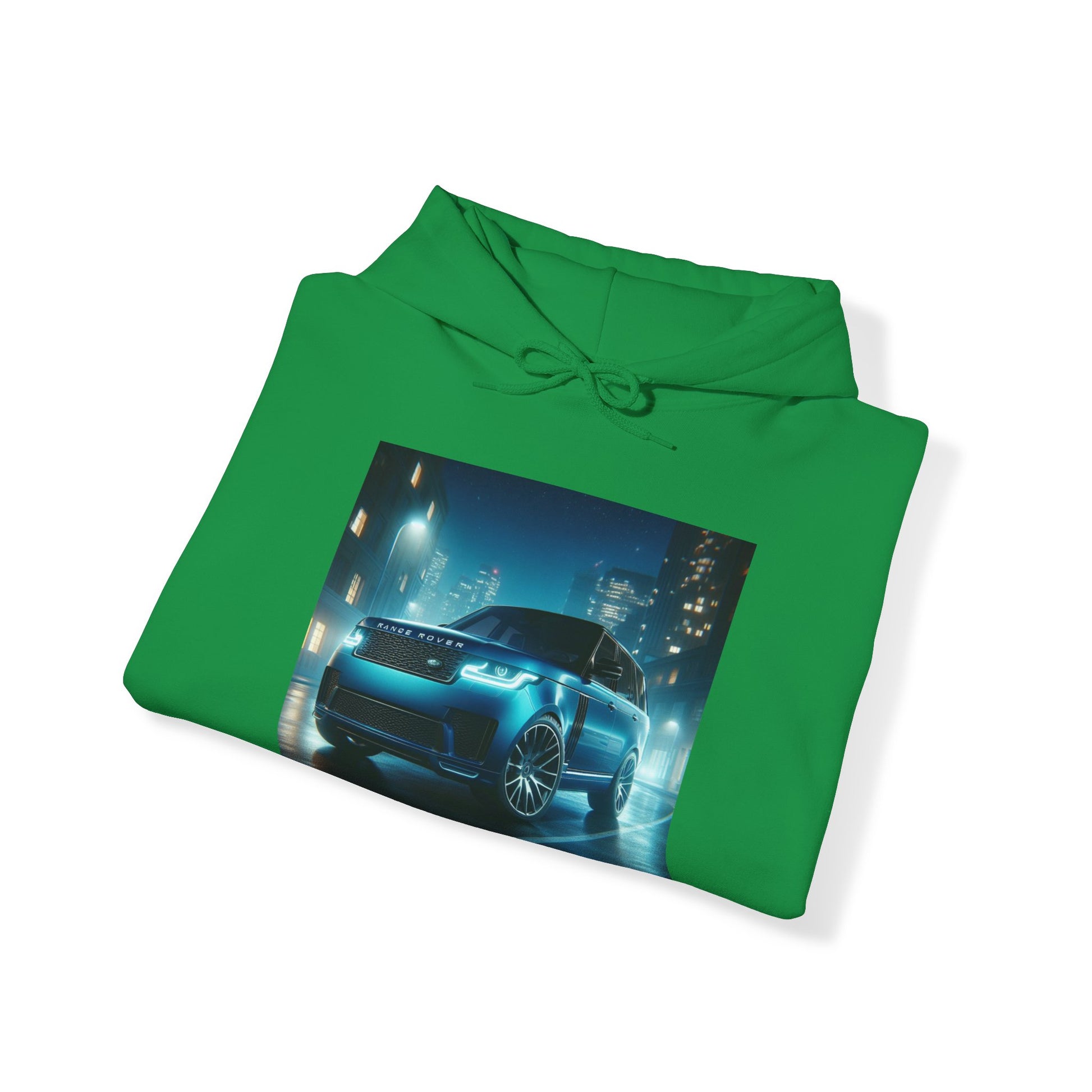 Blue Range Rover Hoodie Hoodie Printify