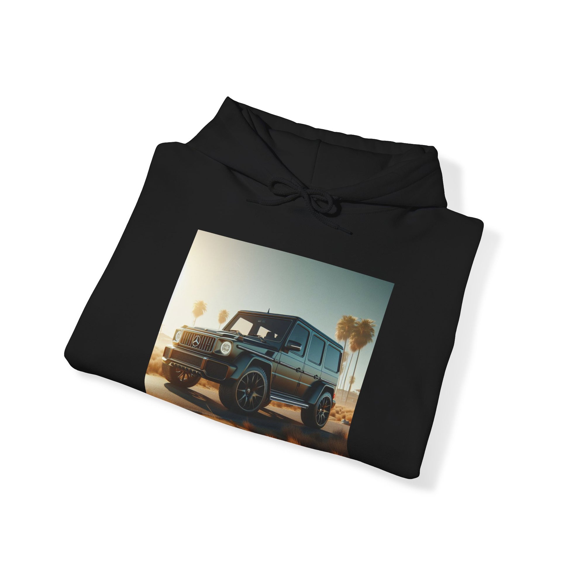 Black G-Wagon Hoodie Hoodie Printify