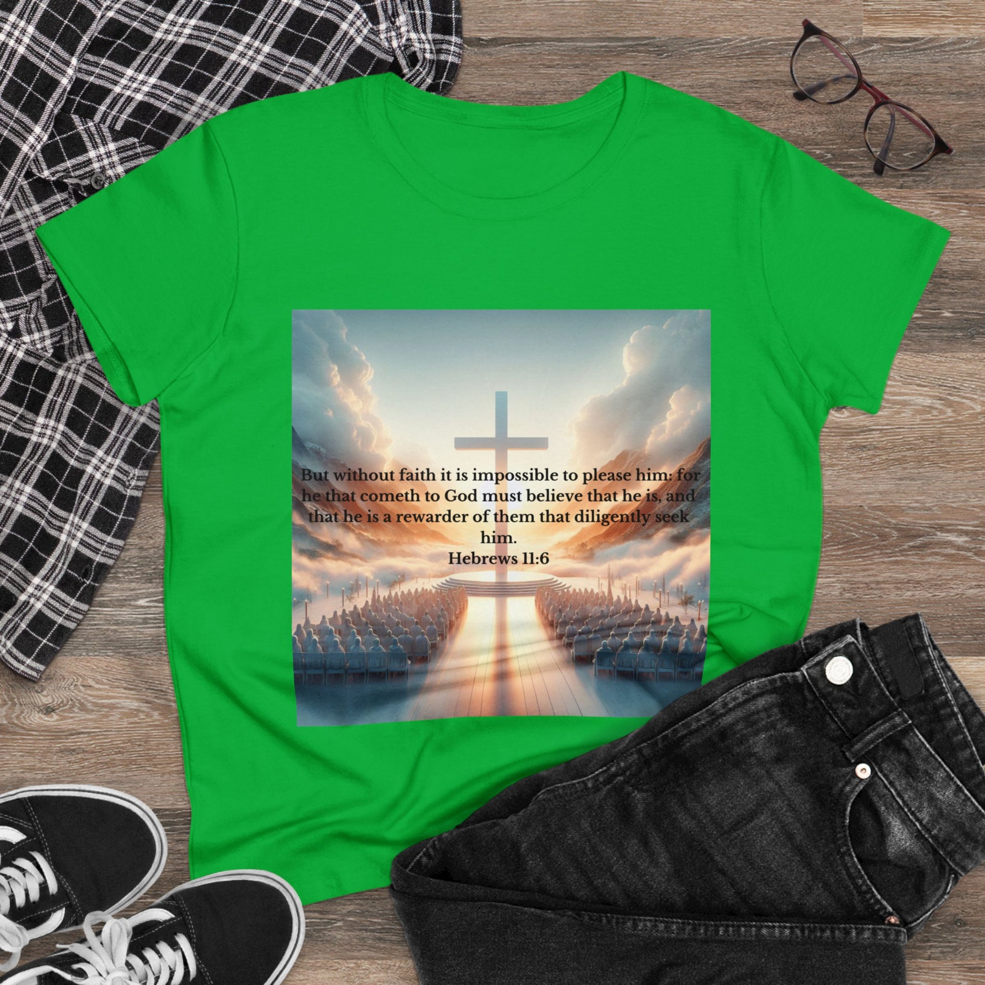 Hebrews 11:6 T-Shirt T-Shirt Printify